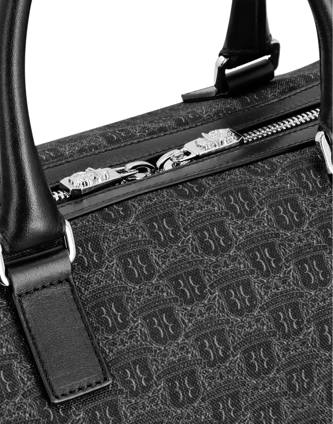 Medium Travel Bag Crest, цвет: Черный