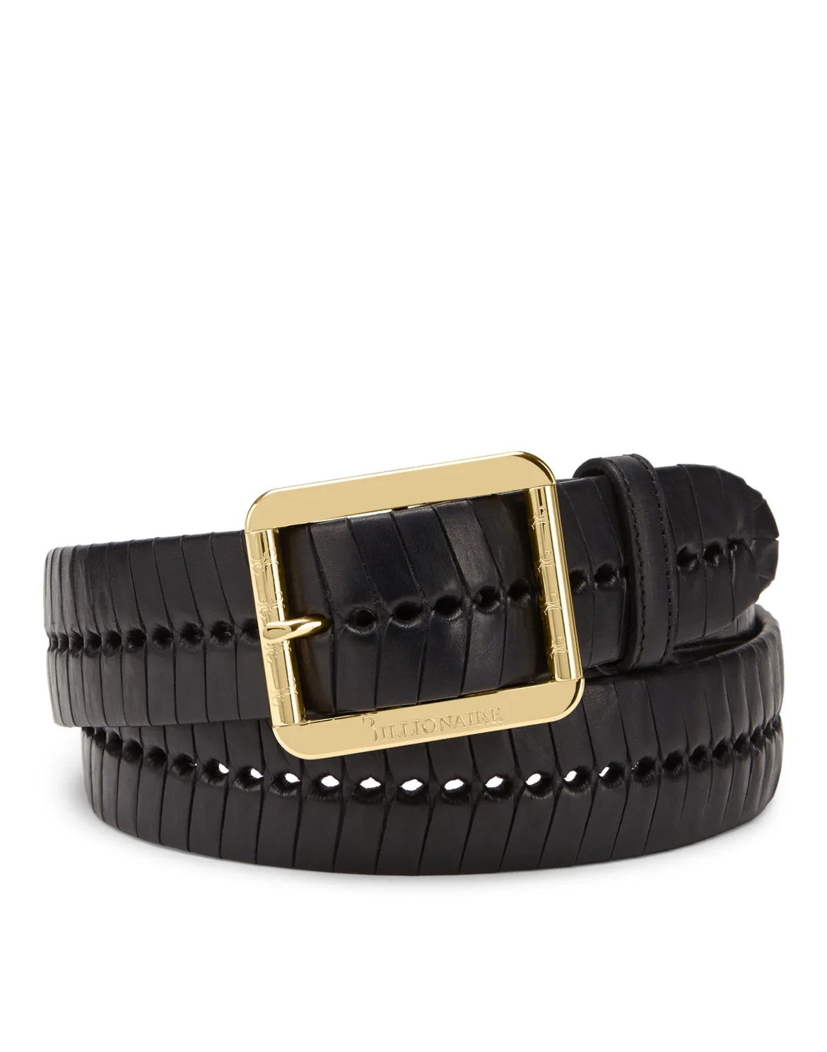 Belt Double B, цвет: Черный