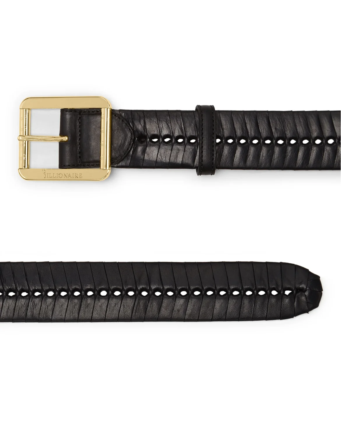 Belt Double B, цвет: Черный