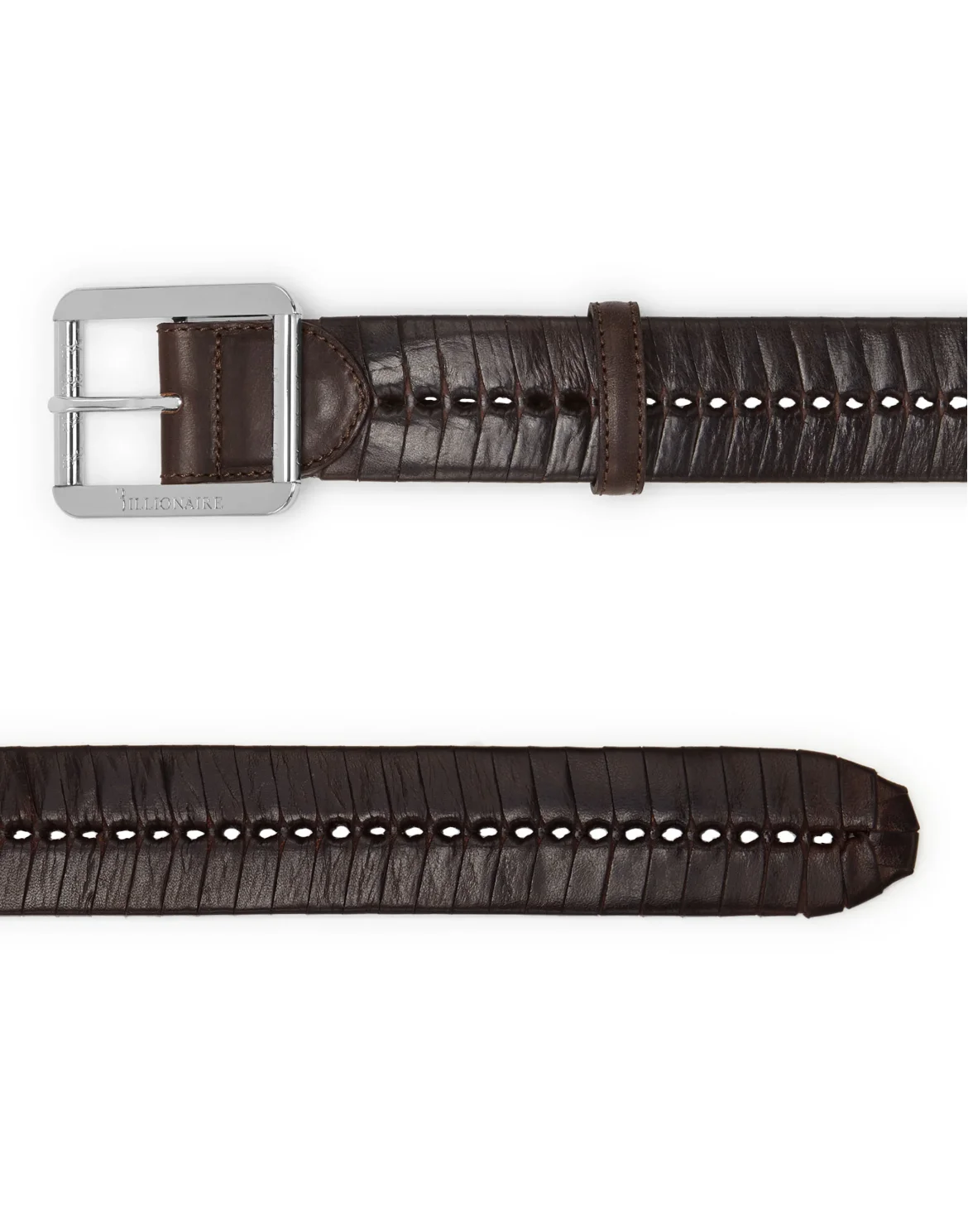 Belt Double B, цвет: Коричневый