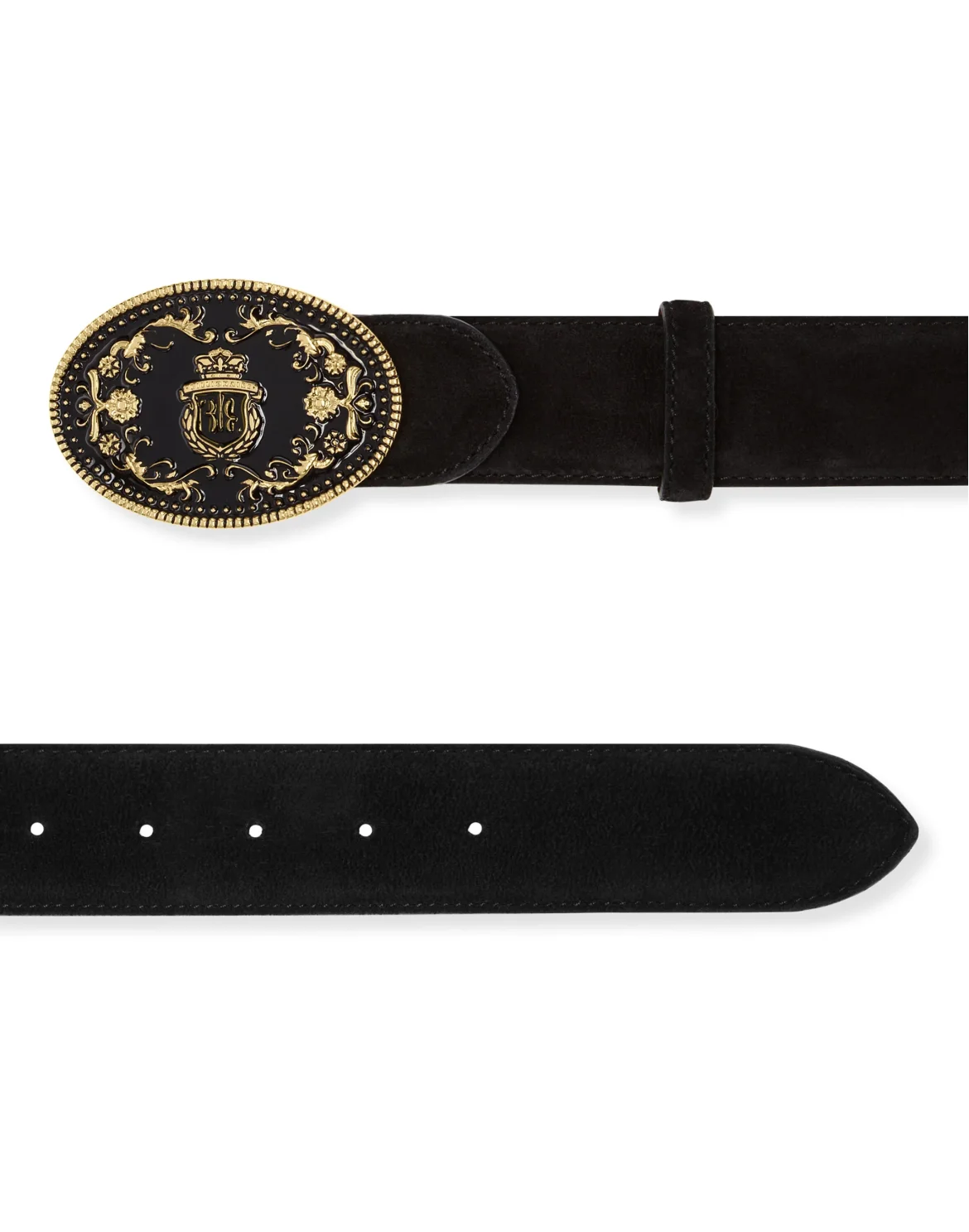Belt Baroque, цвет: Черный