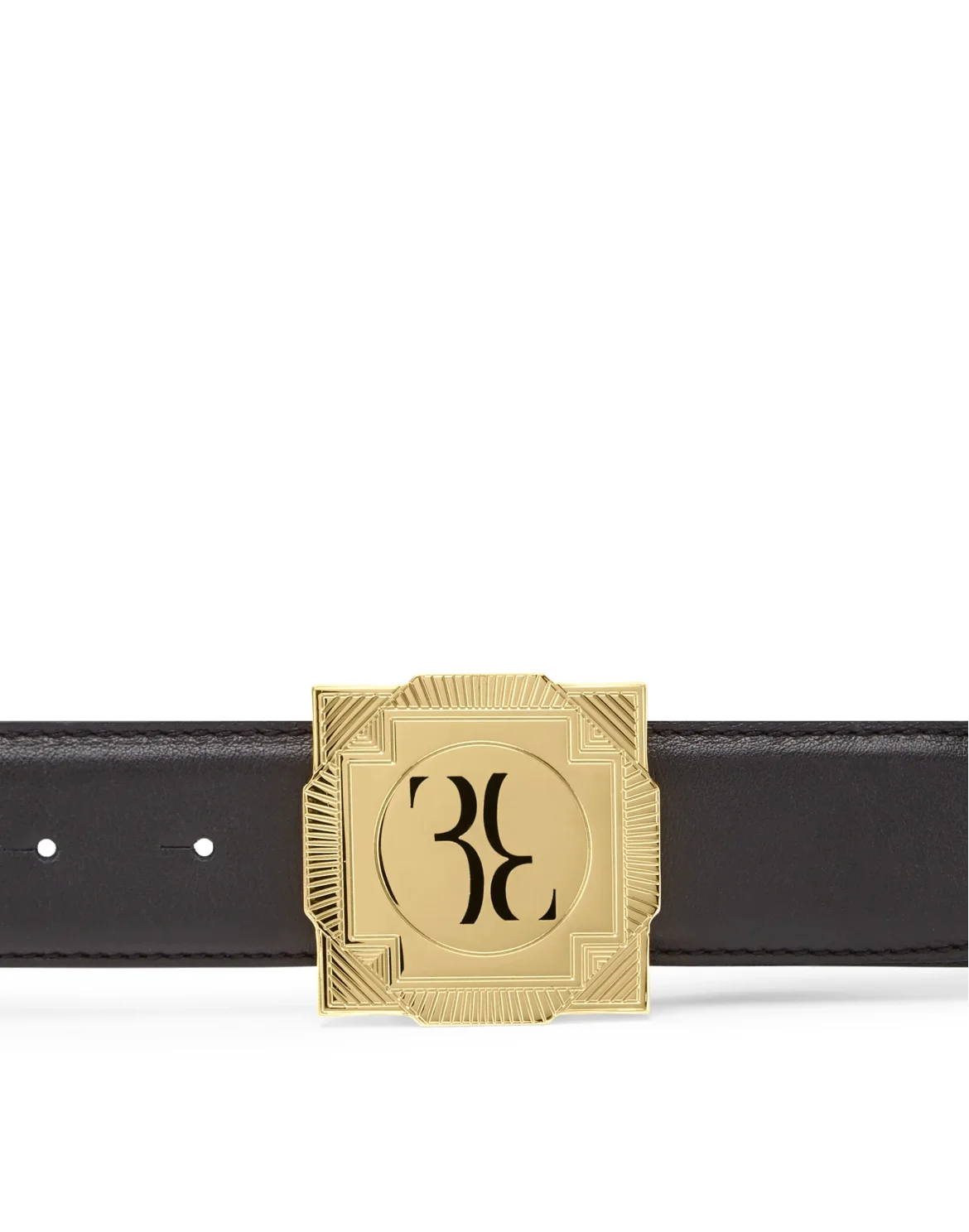 Belt Double B, цвет: Черный