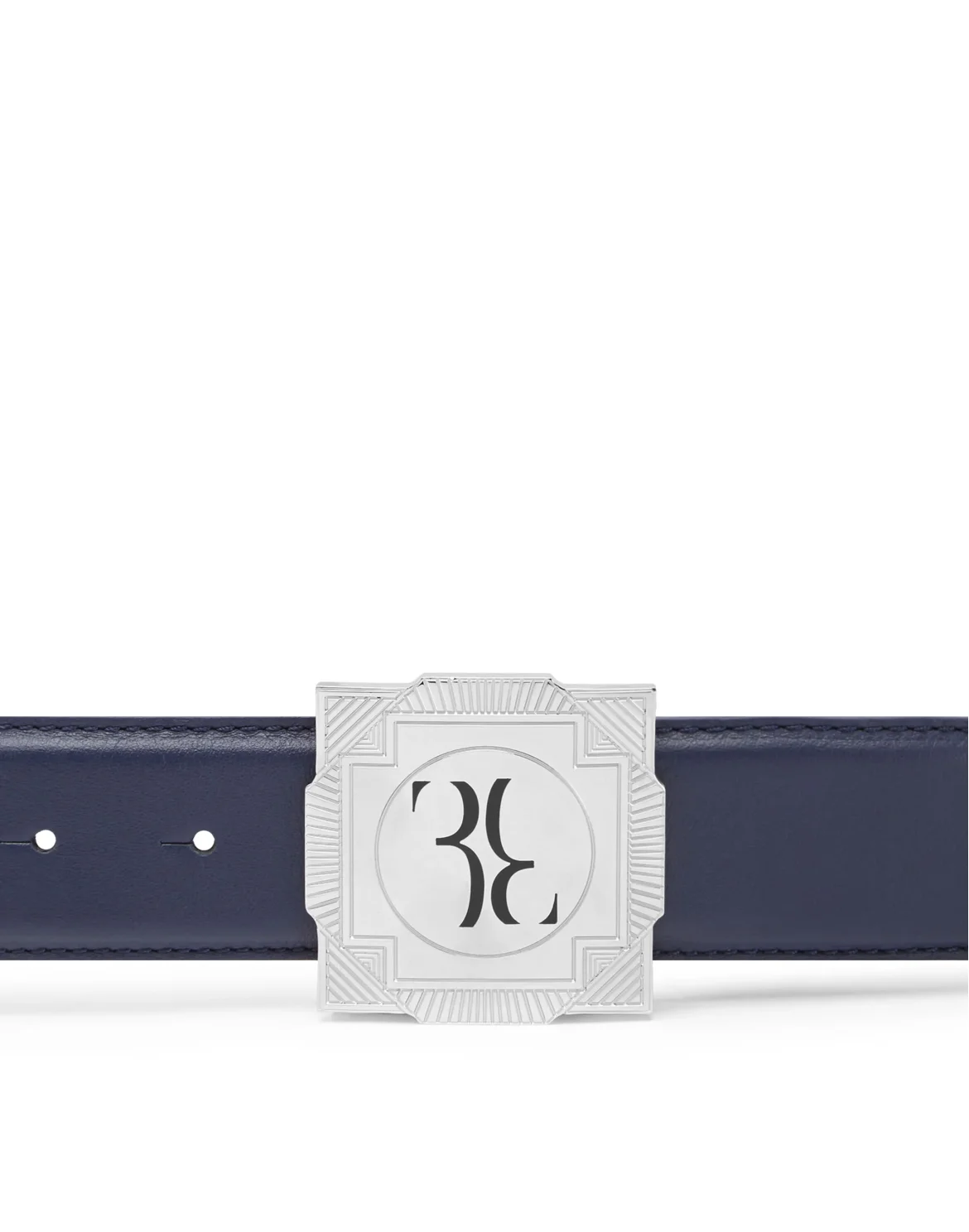 Belt Double B, цвет: Синий