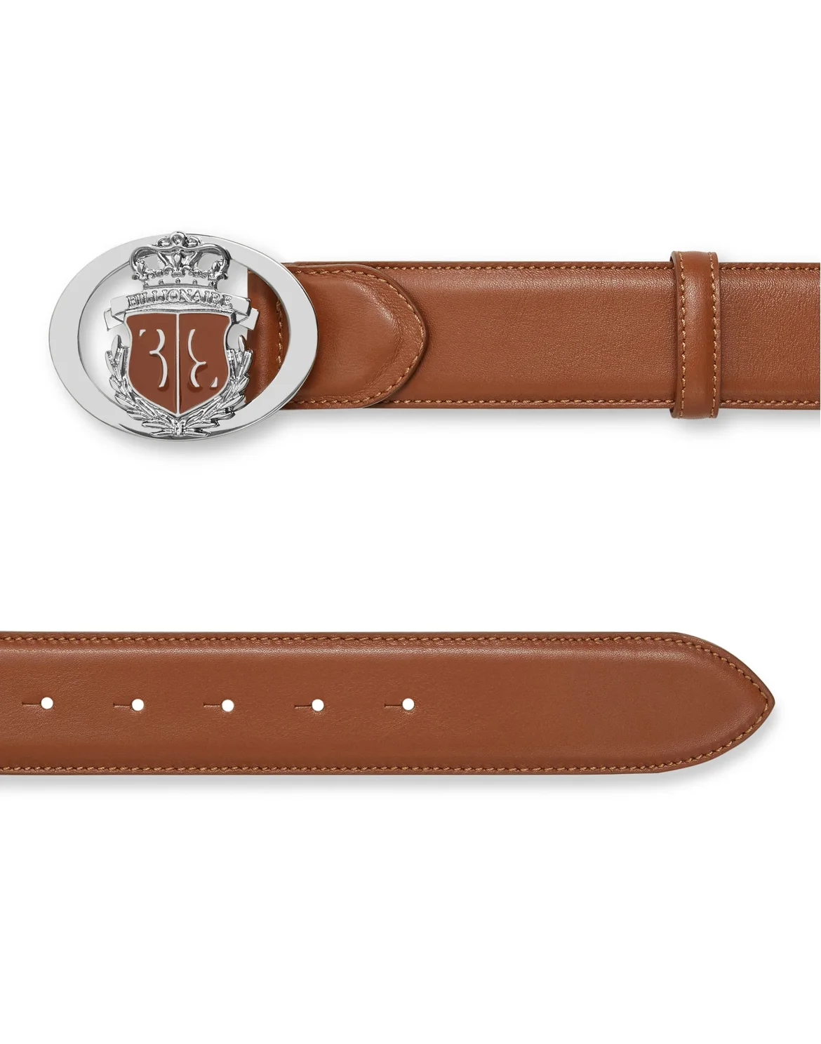 Belt Crest, цвет: Коричневый
