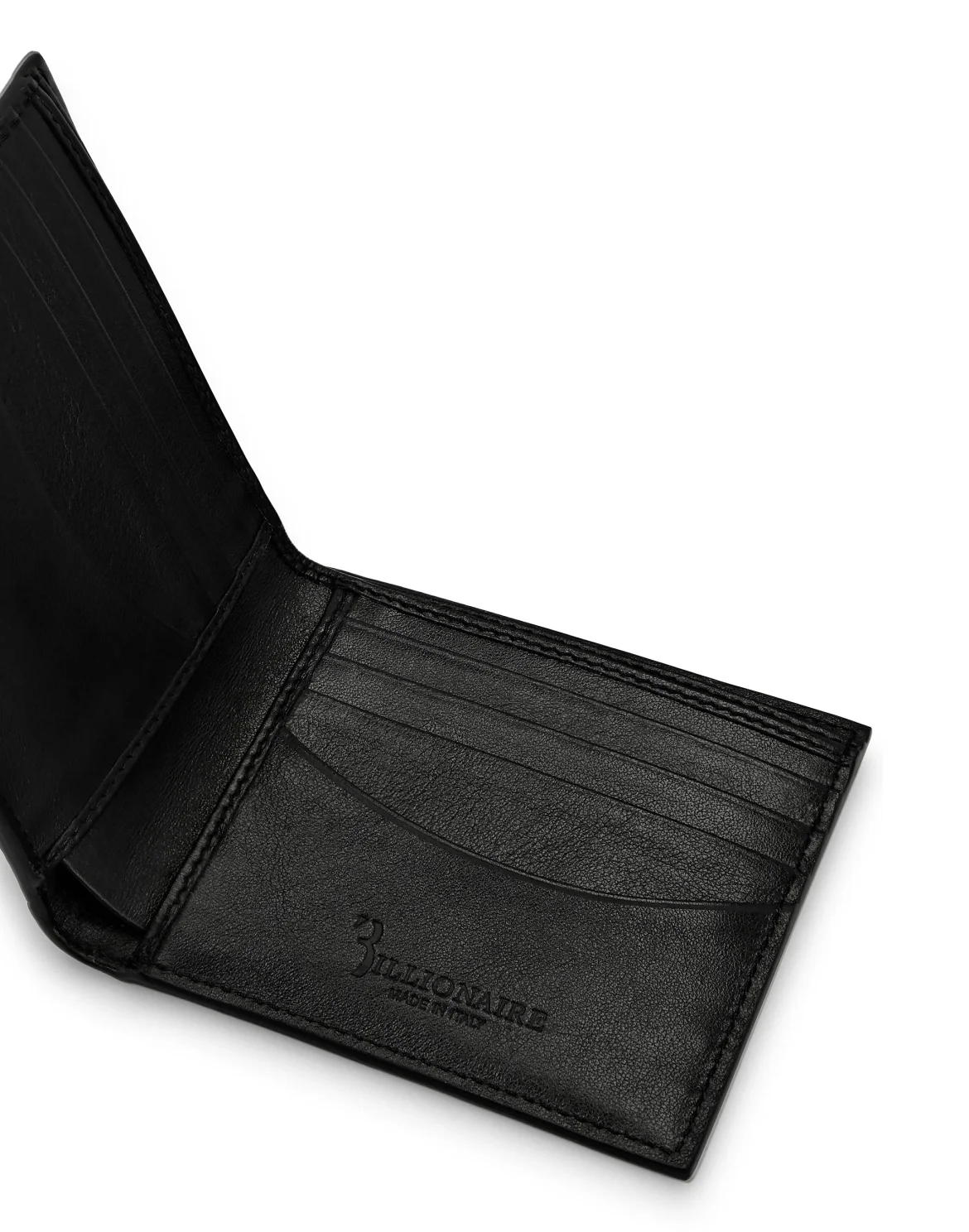 French wallet Embossed Crest, цвет: Черный
