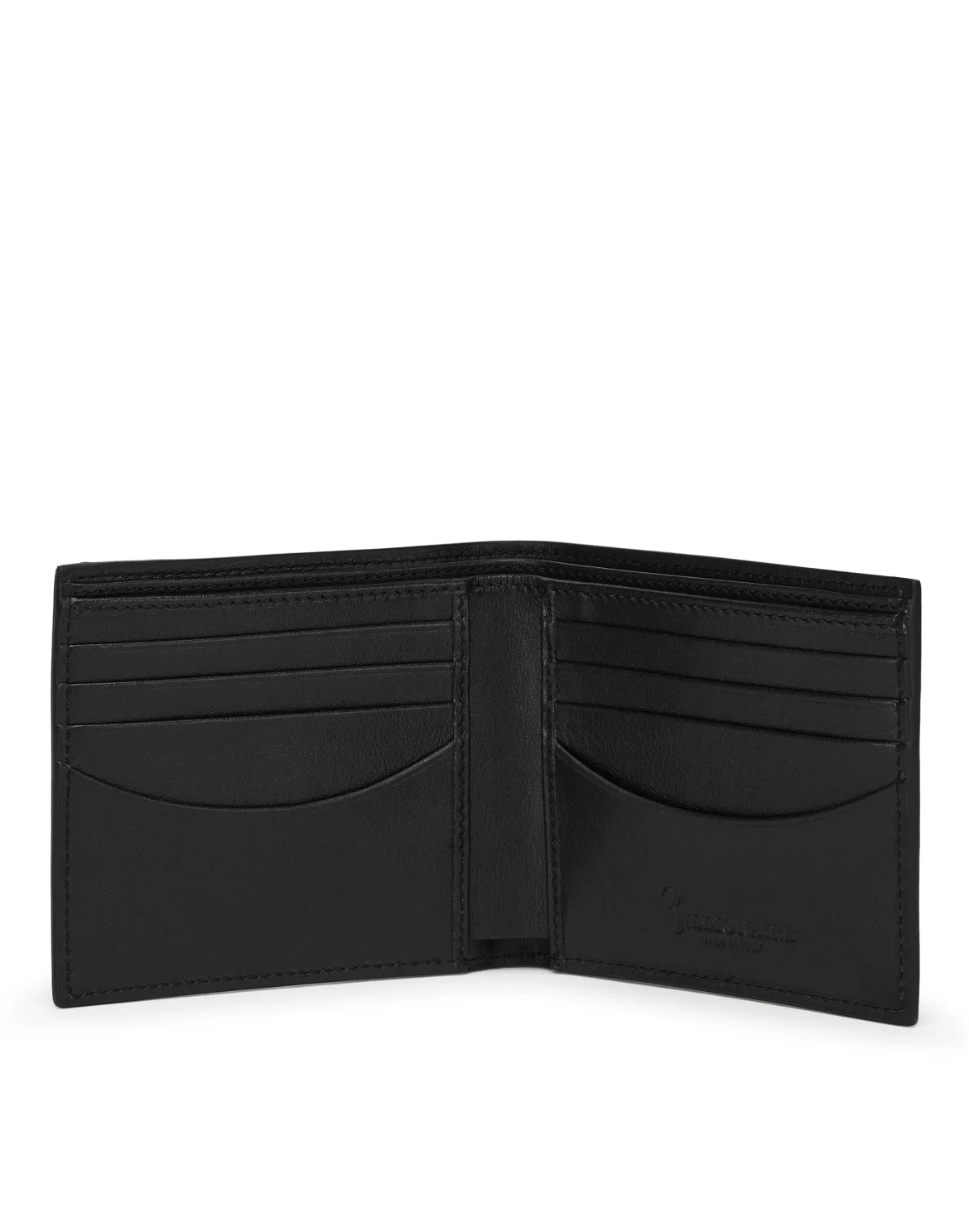 French wallet Embossed Crest, цвет: Черный