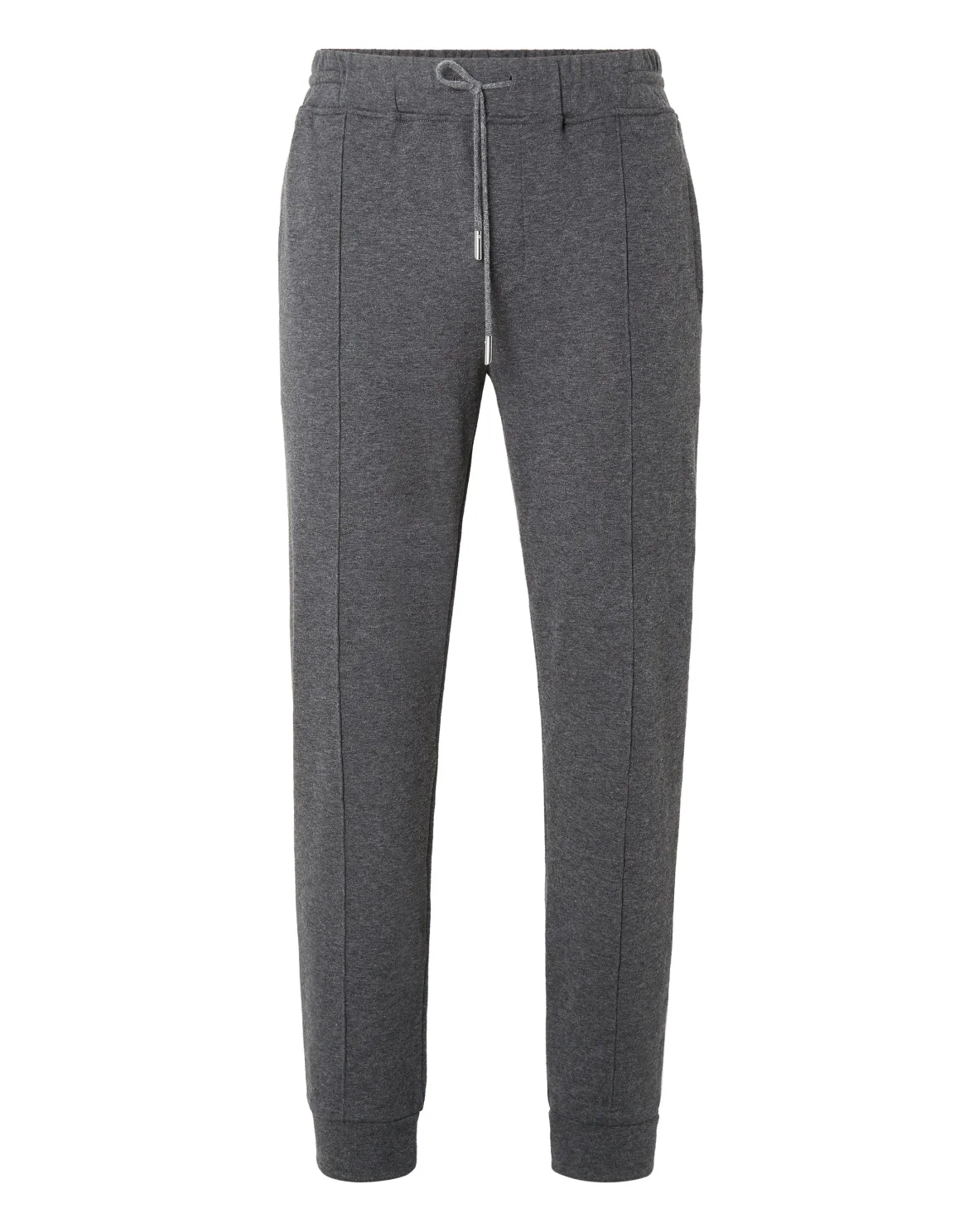 Cotton and Cashmere Jogging Trousers -T Crest, цвет: Серый
