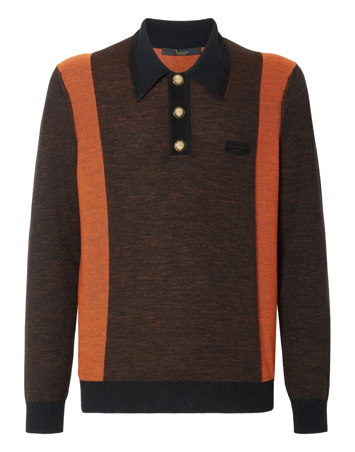 Pullover Polo-Neck LS, цвет: Черный