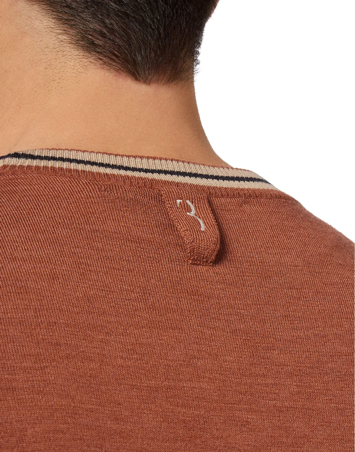 Pullover full zip Double B, цвет: Коричневый