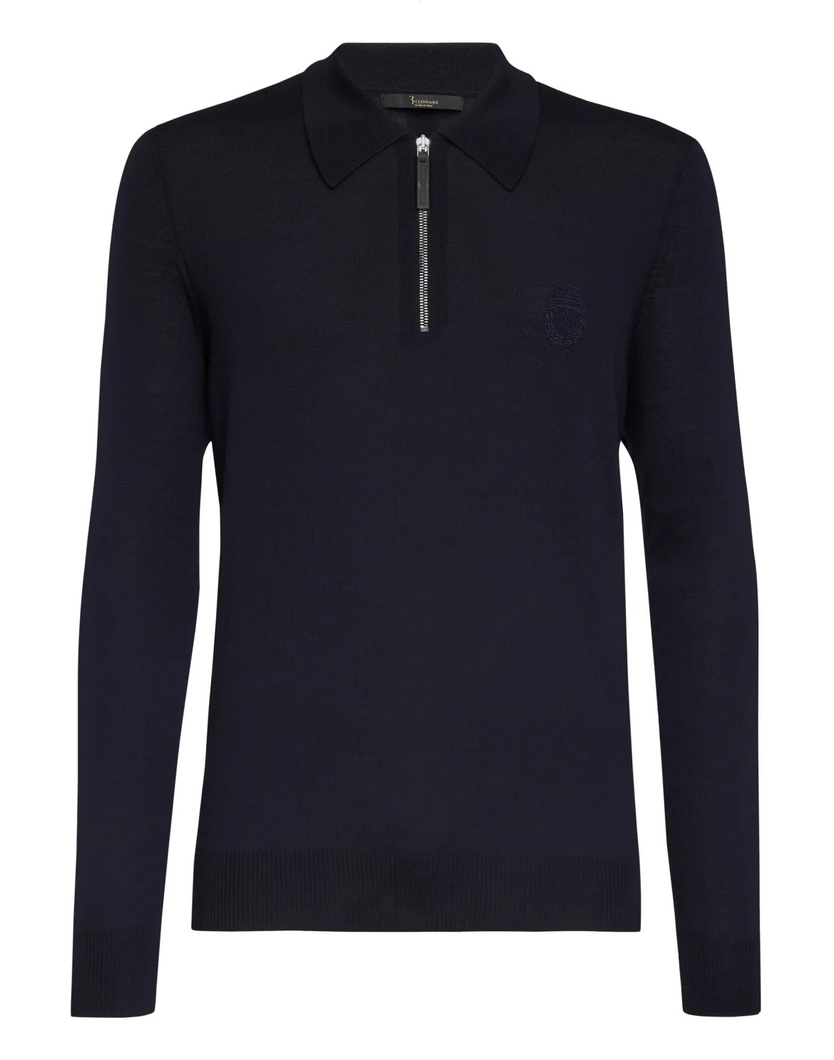 Pullover zip mock Crest, цвет: Синий