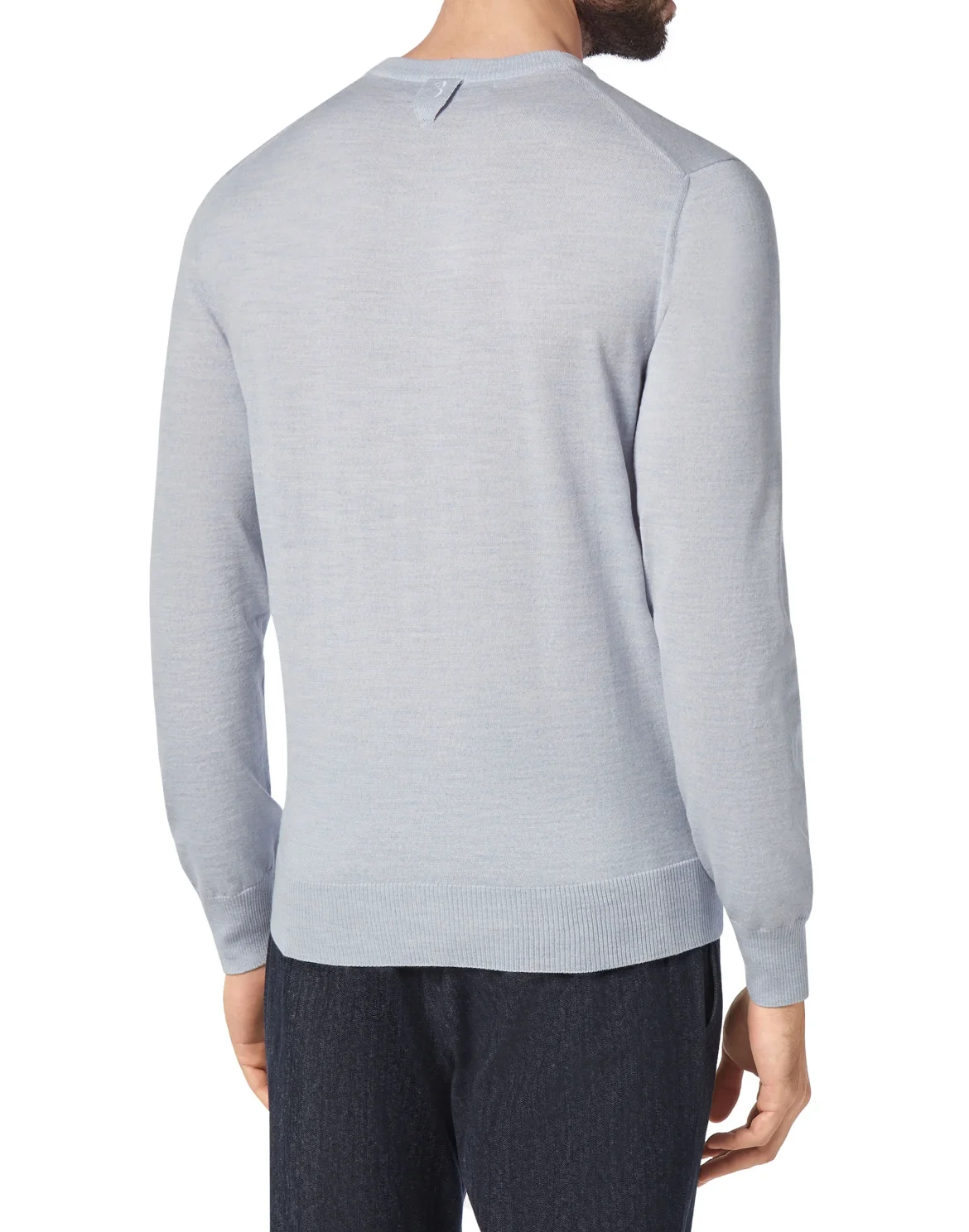 Pullover Round Neck LS Crest, цвет: Синий