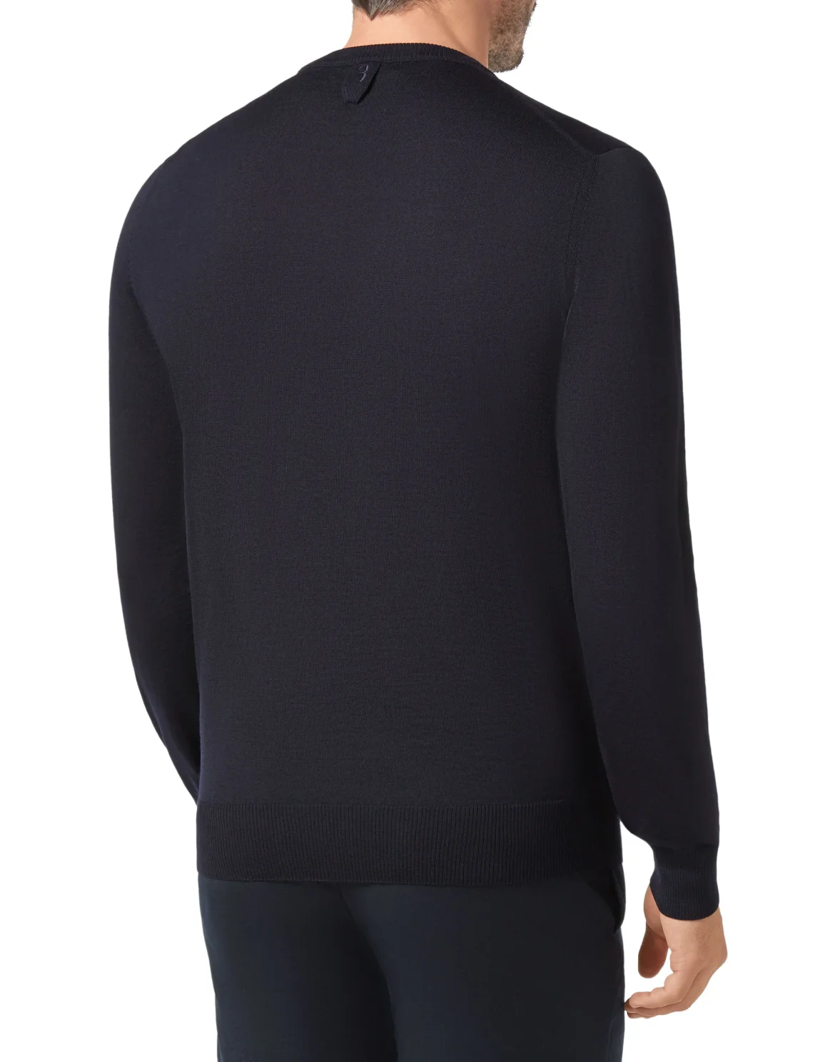 Pullover Round Neck LS Crest, цвет: Синий