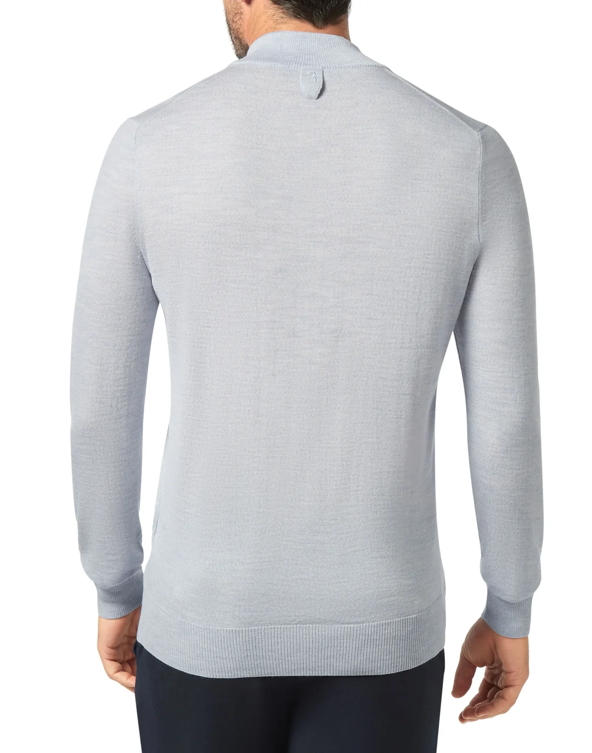 Pullover zip mock Crest, цвет: Синий