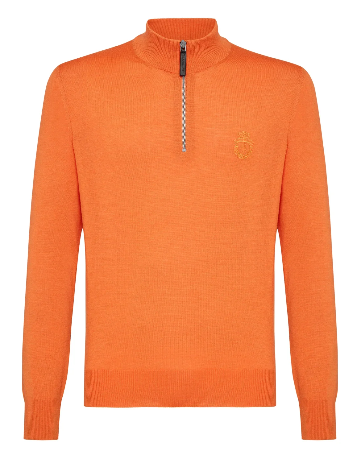 Pullover zip mock Crest, цвет: Оранжевый