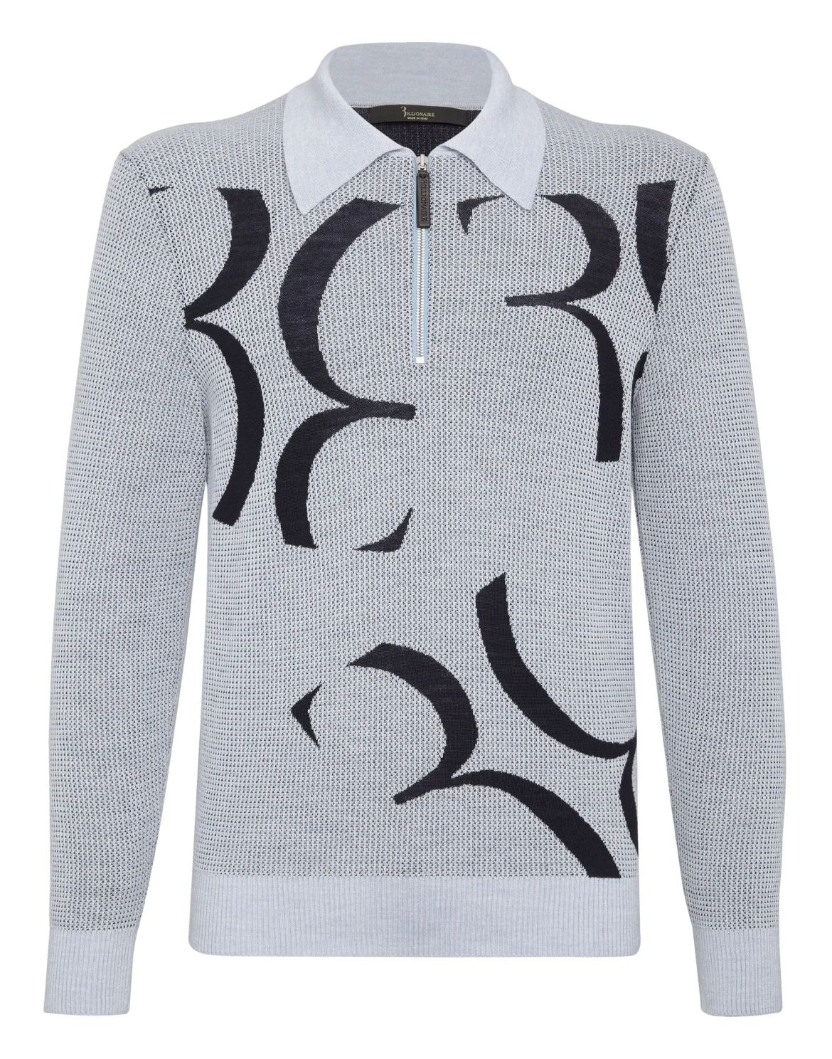 Pullover zip mock Double B, цвет: Синий