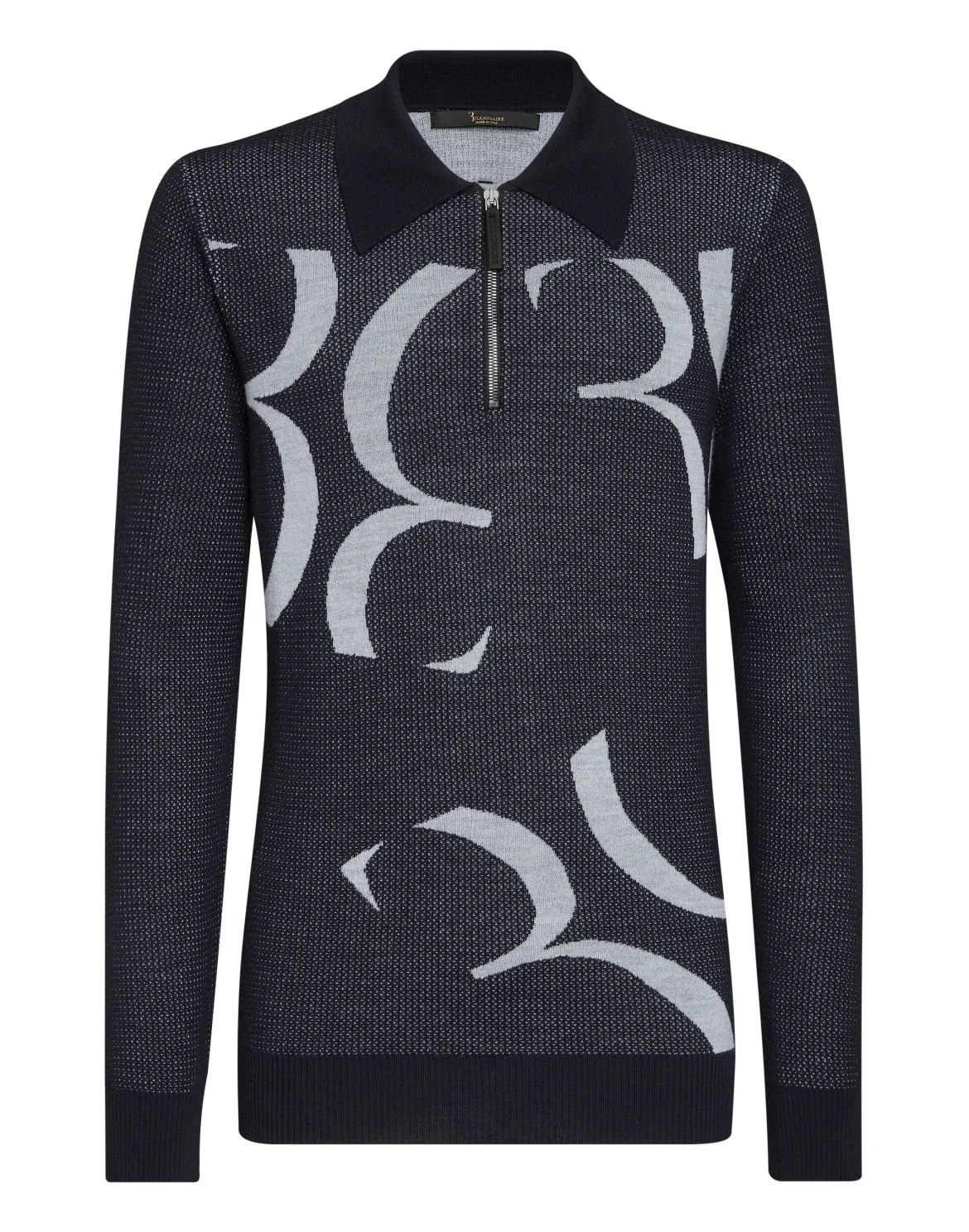 Pullover zip mock Double B, цвет: Синий