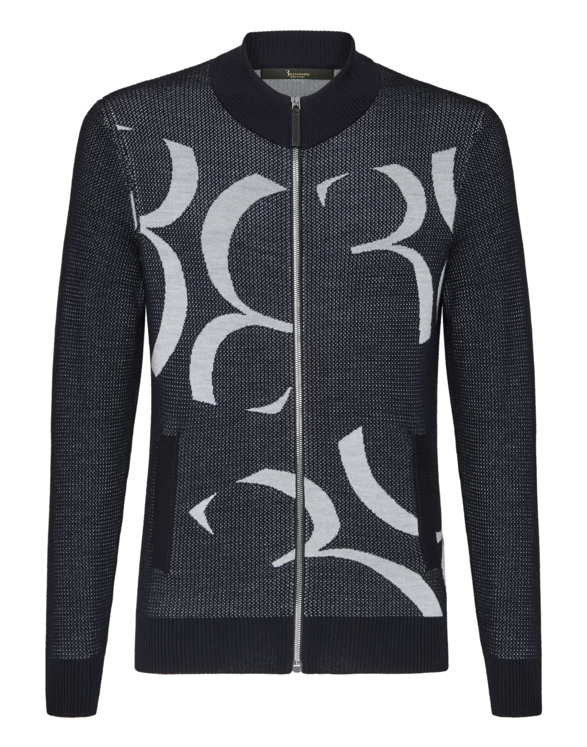 Pullover full zip Double B, цвет: Синий
