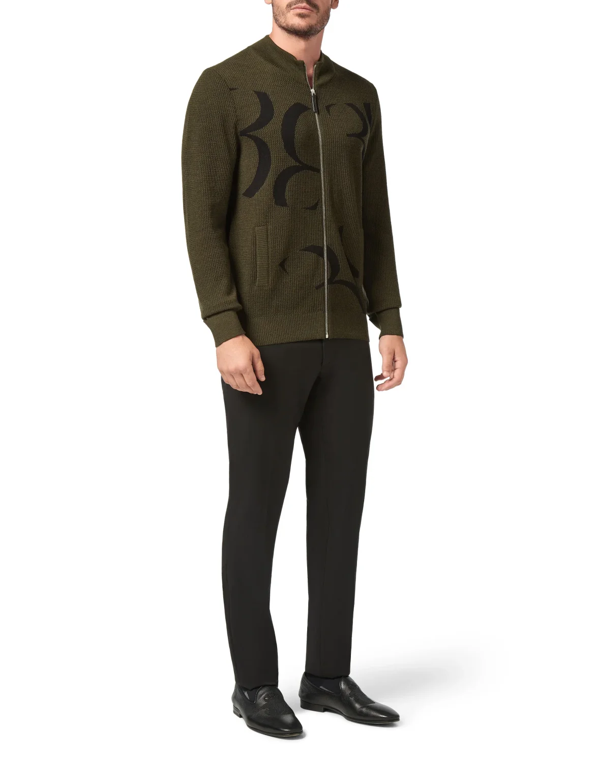 Pullover full zip Double B, цвет: Камуфляж