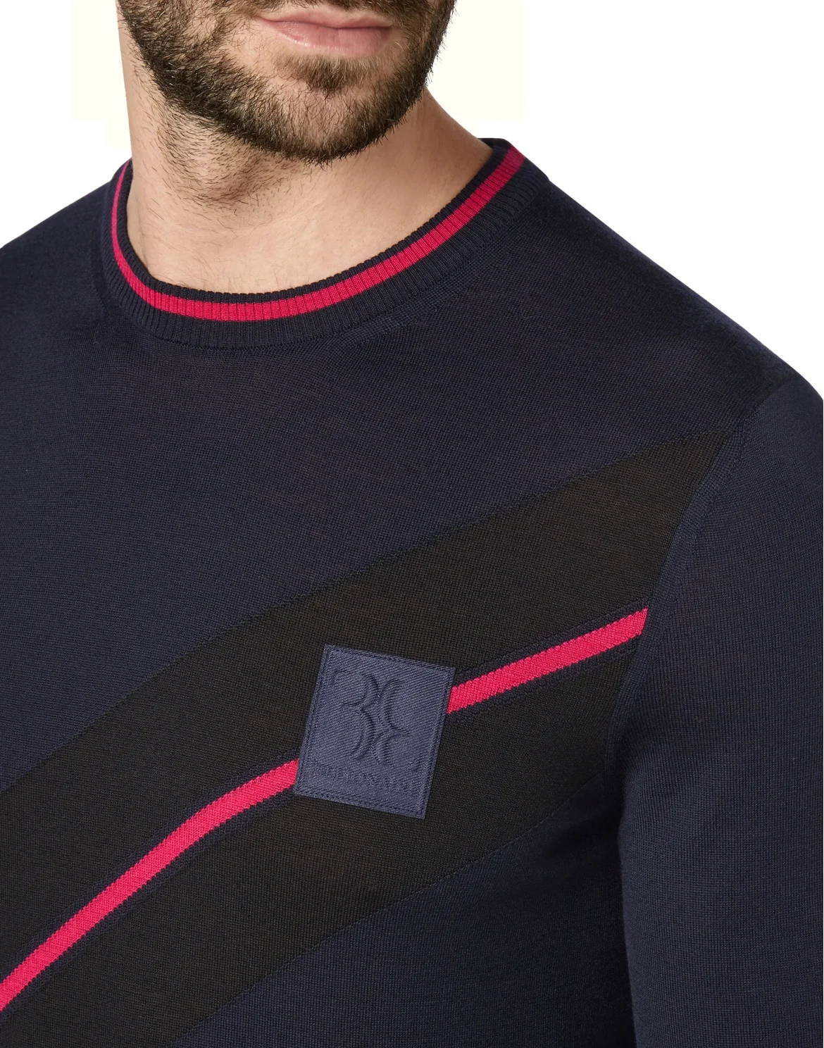 Pullover Round Neck LS Cars Racing, цвет: Синий