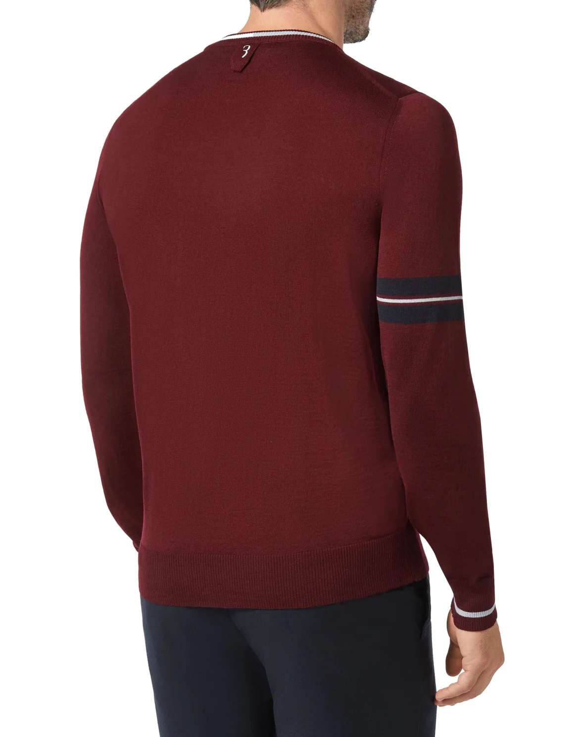 Pullover Round Neck LS Cars Racing, цвет: Красный
