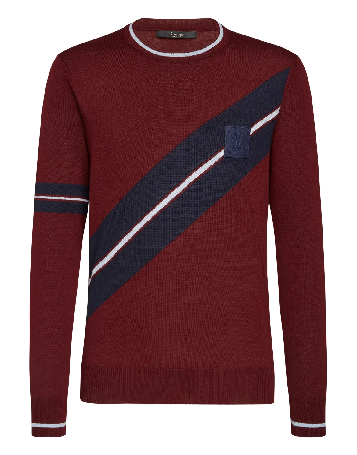 Pullover Round Neck LS Cars Racing, цвет: Красный