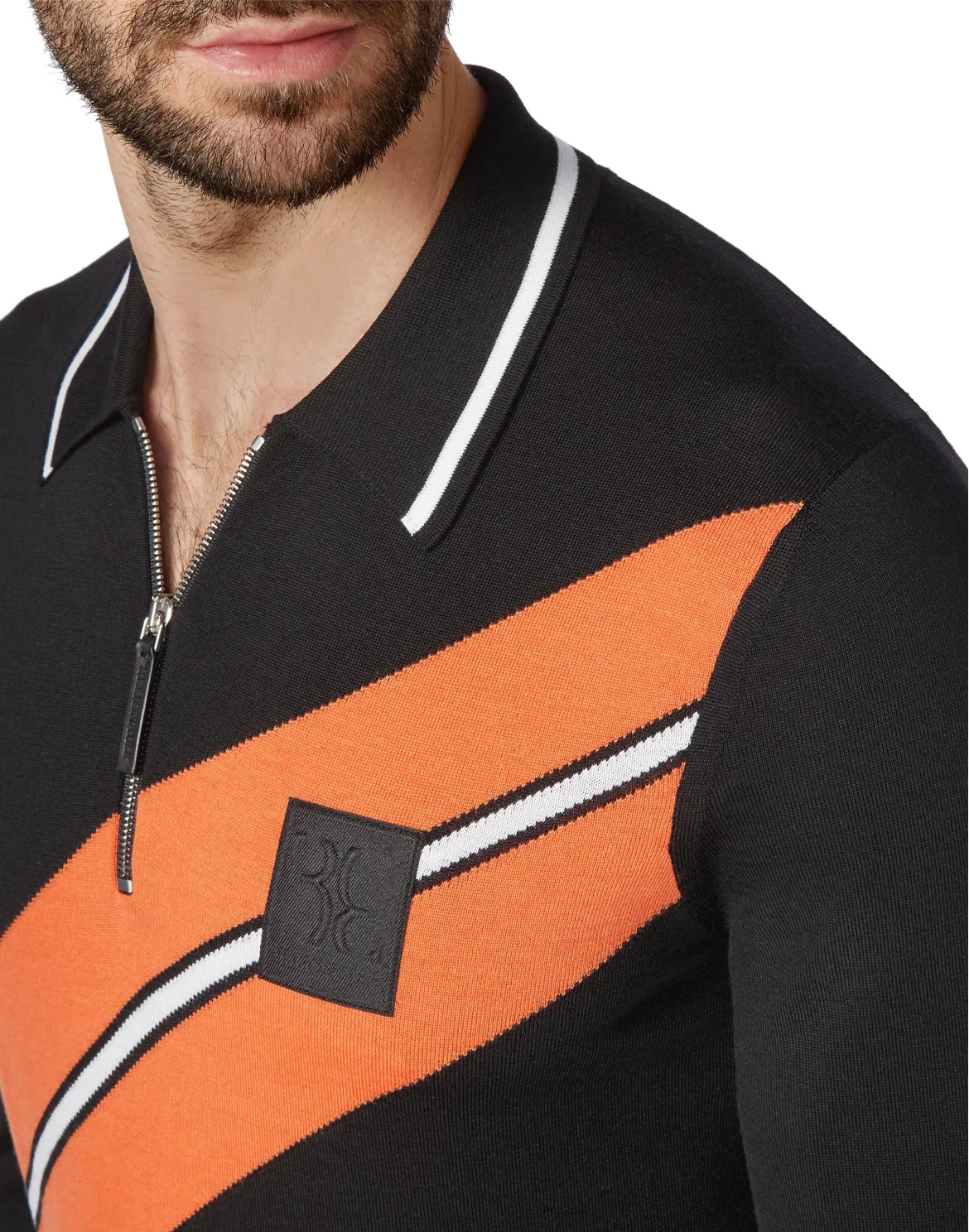 Pullover zip mock Cars Racing, цвет: Черный