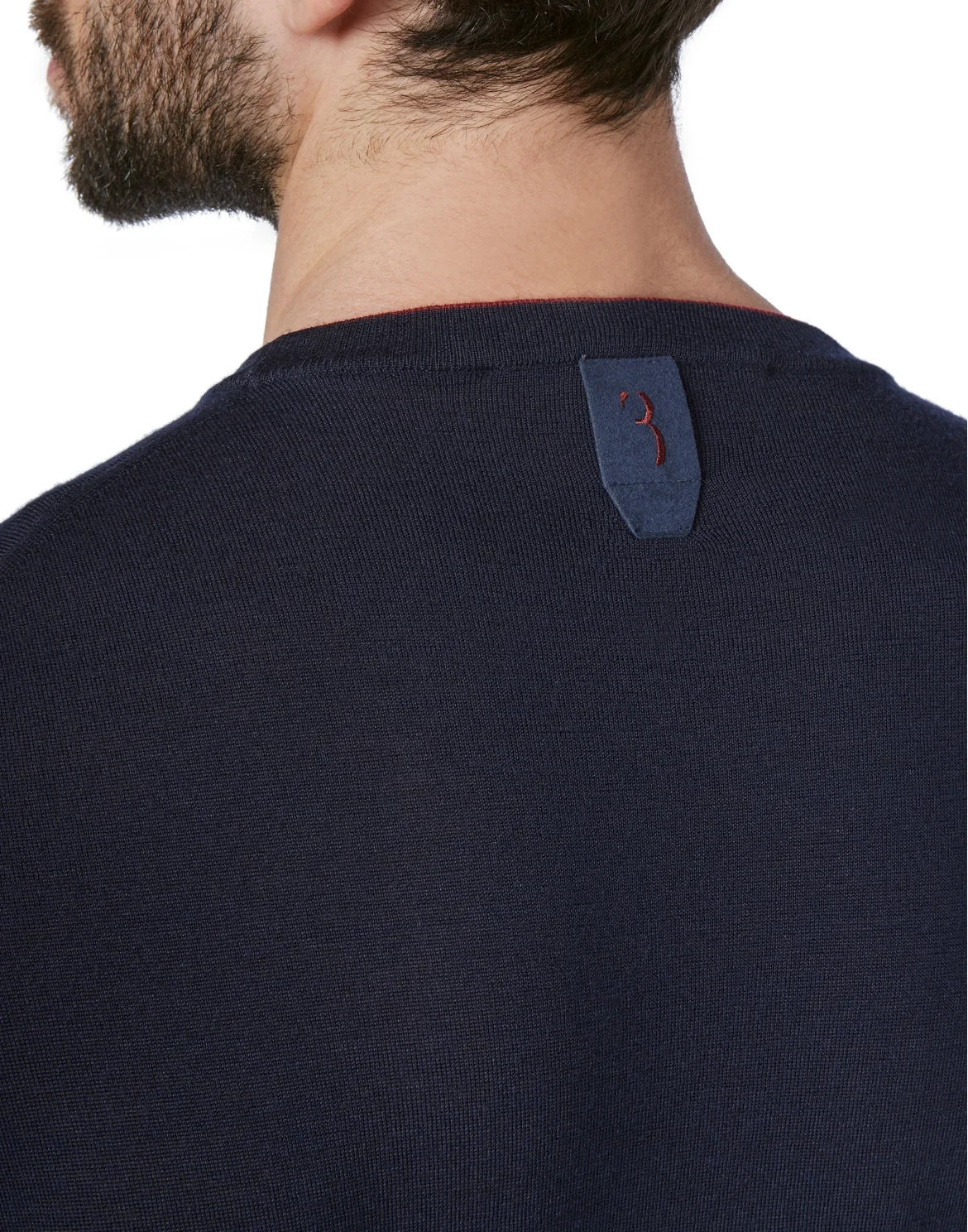 Pullover Round Neck LS Crest, цвет: Синий