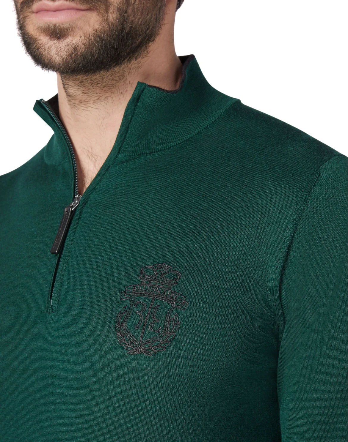 Pullover zip mock Crest, цвет: Камуфляж