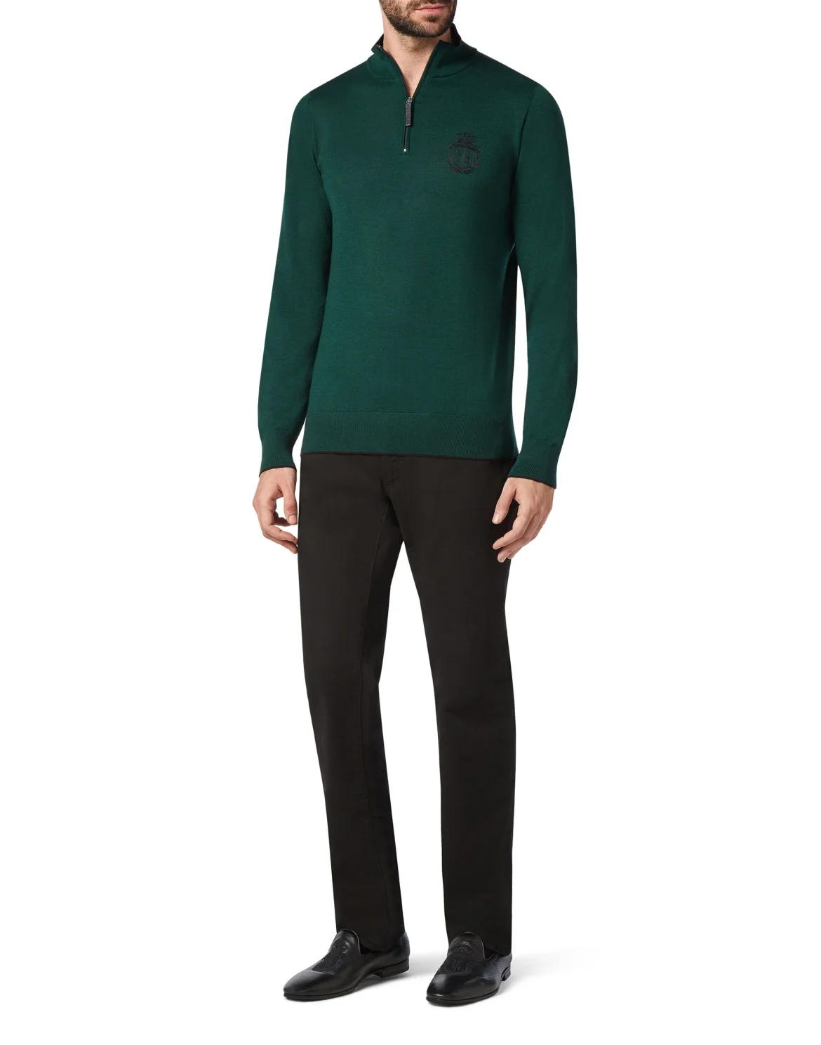 Pullover zip mock Crest, цвет: Камуфляж