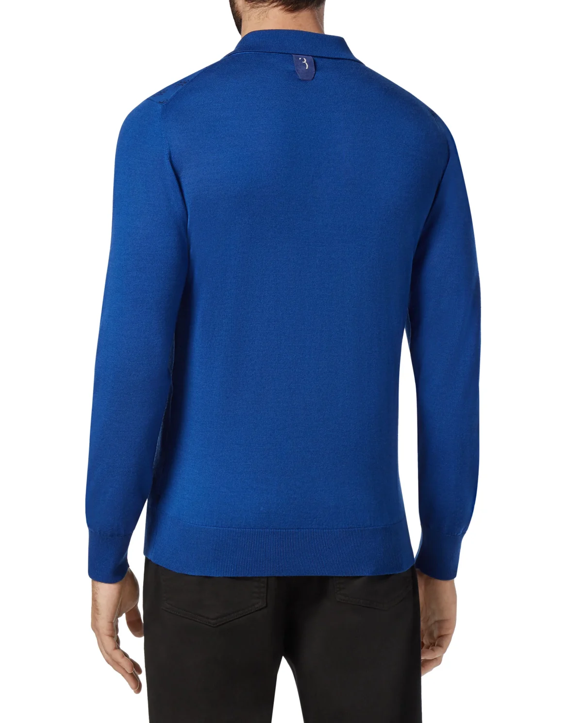 Pullover zip mock Double B, цвет: Синий