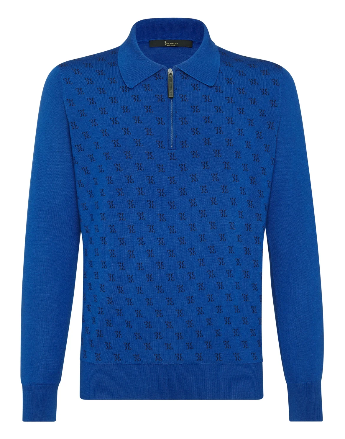 Pullover zip mock Double B, цвет: Синий