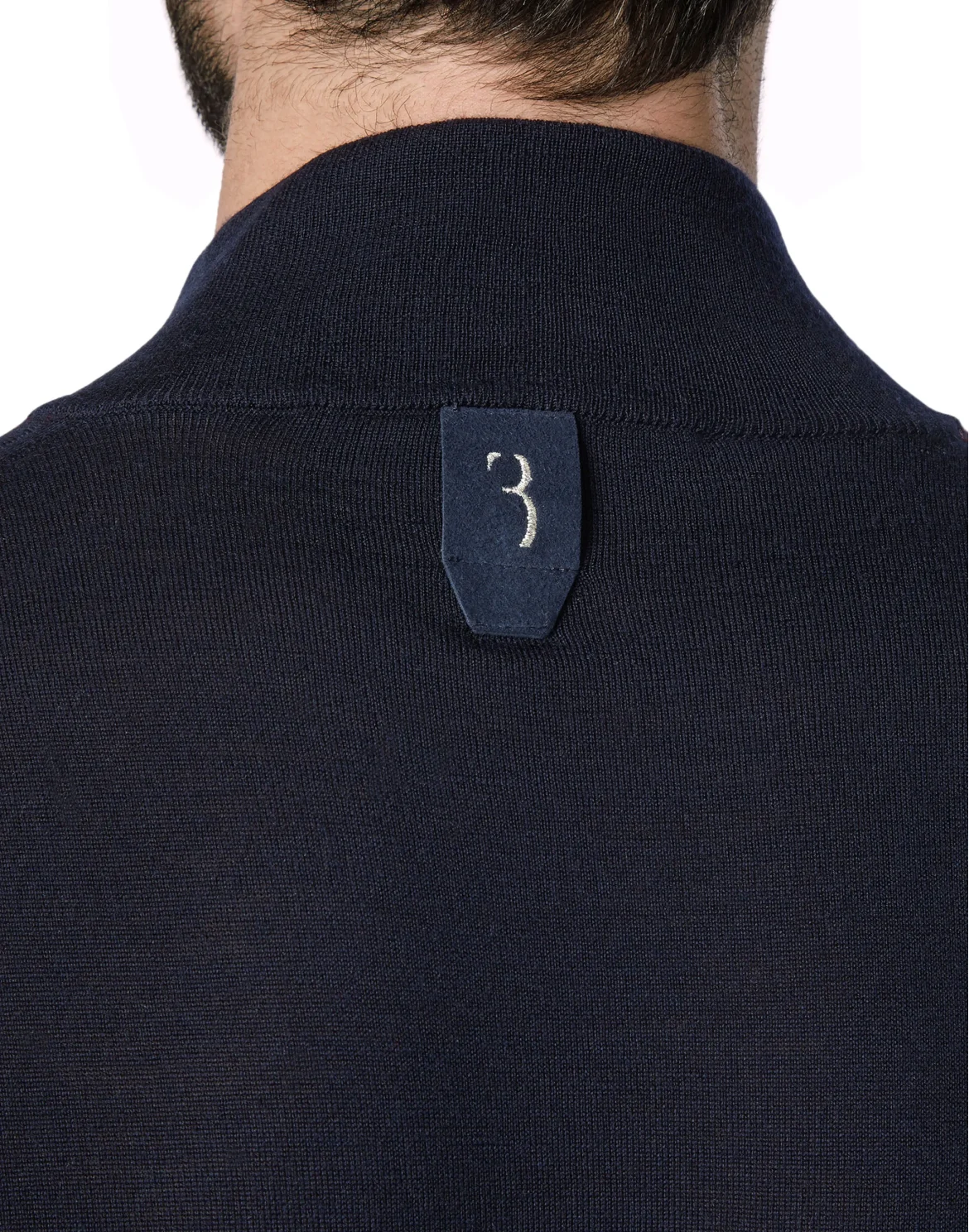 Pullover full zip Double B, цвет: Синий