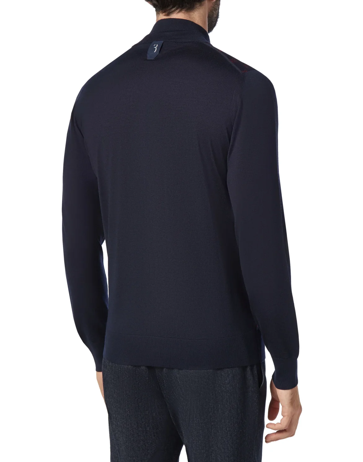 Pullover full zip Double B, цвет: Синий