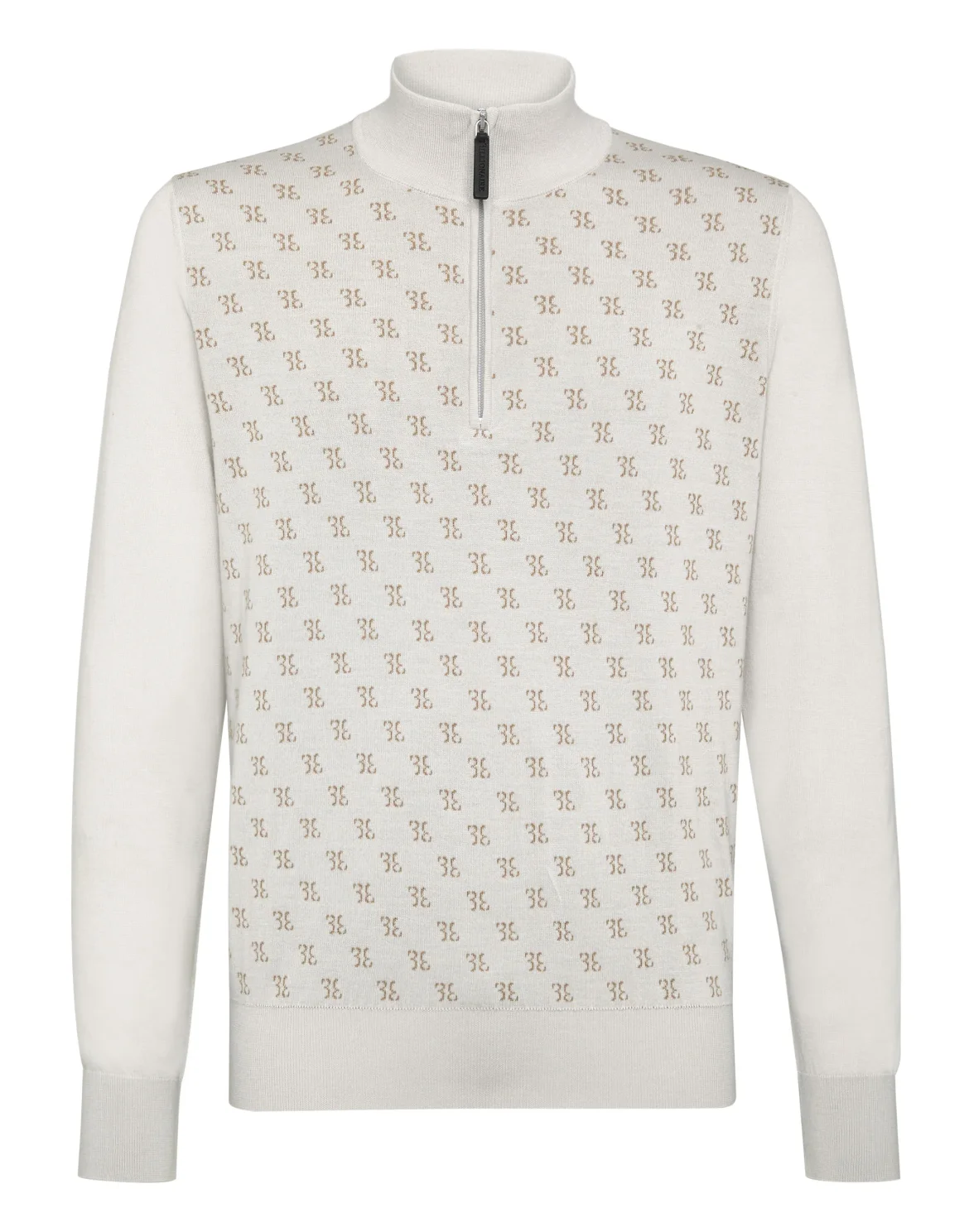 Pullover zip mock Double B, цвет: Бежевый
