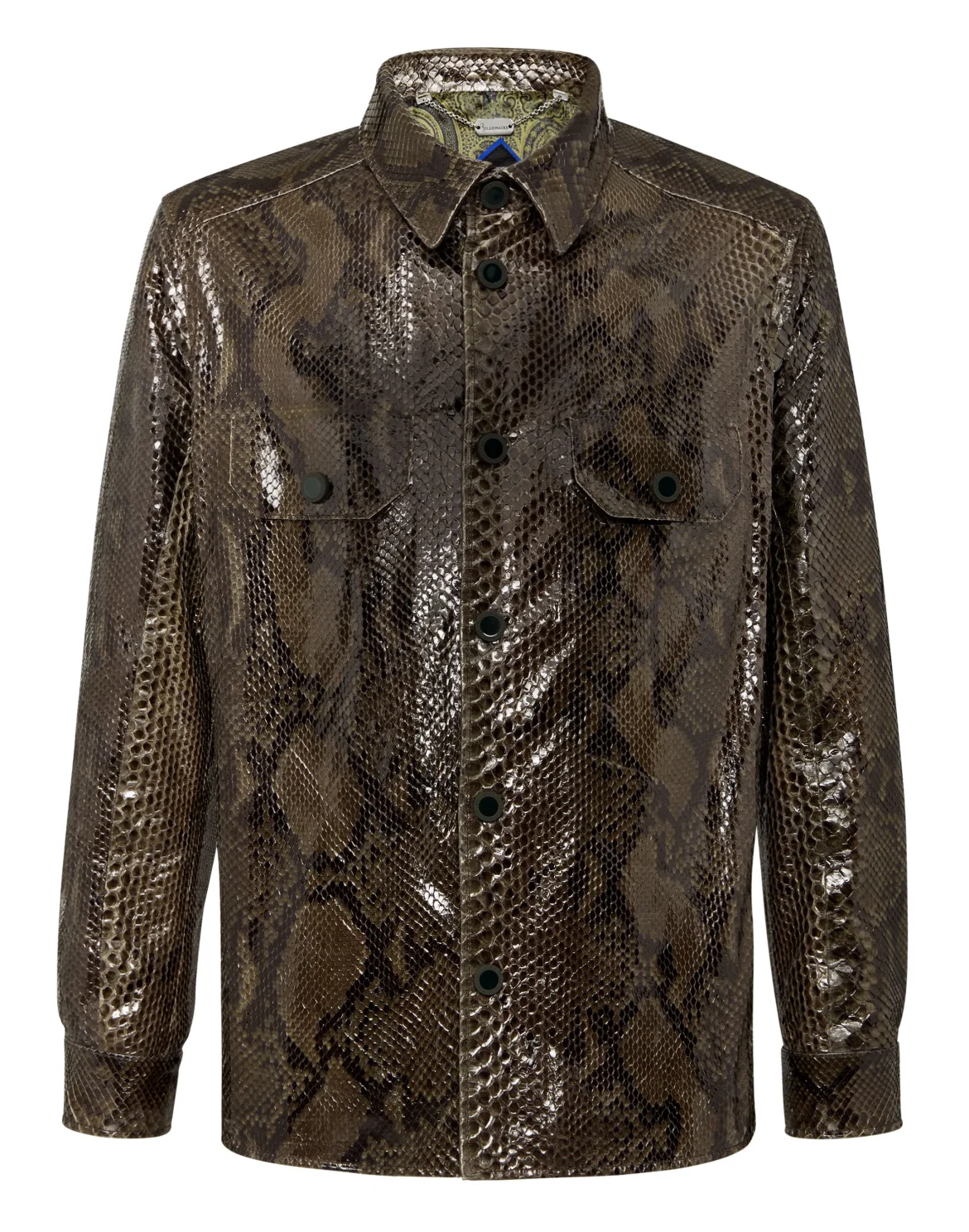 Python Leather Shirts Luxury, цвет: Камуфляж