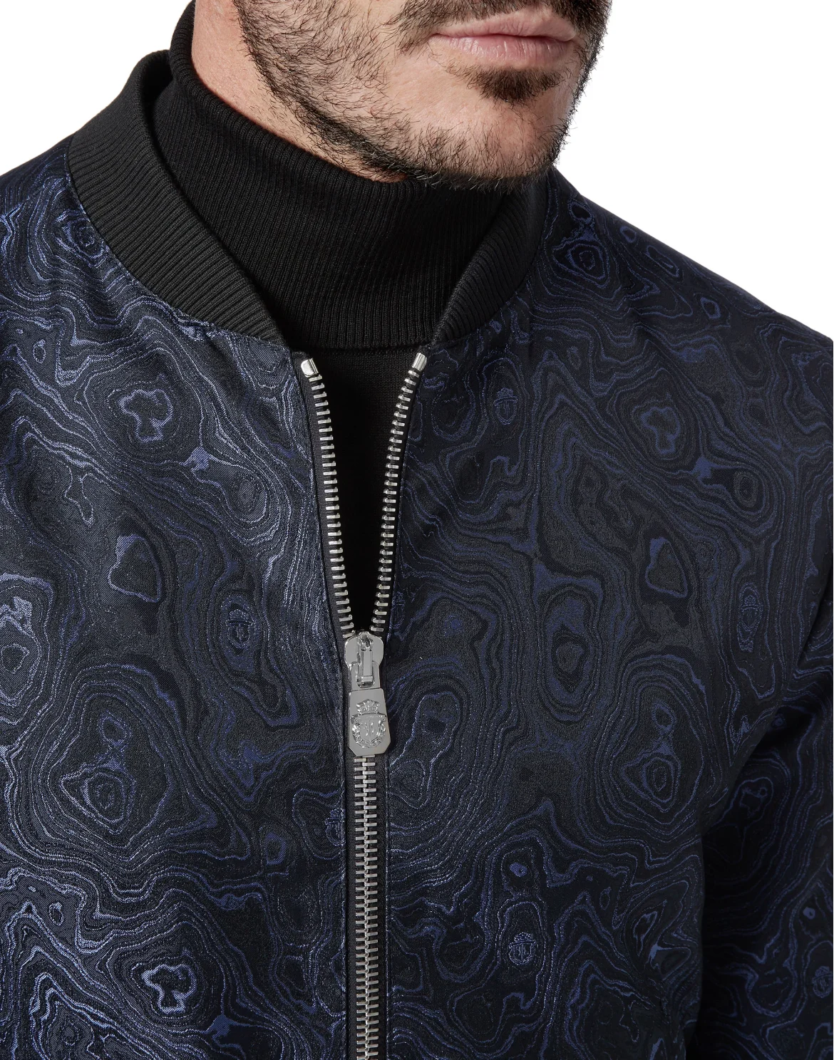Bomber Marbled, цвет: Синий