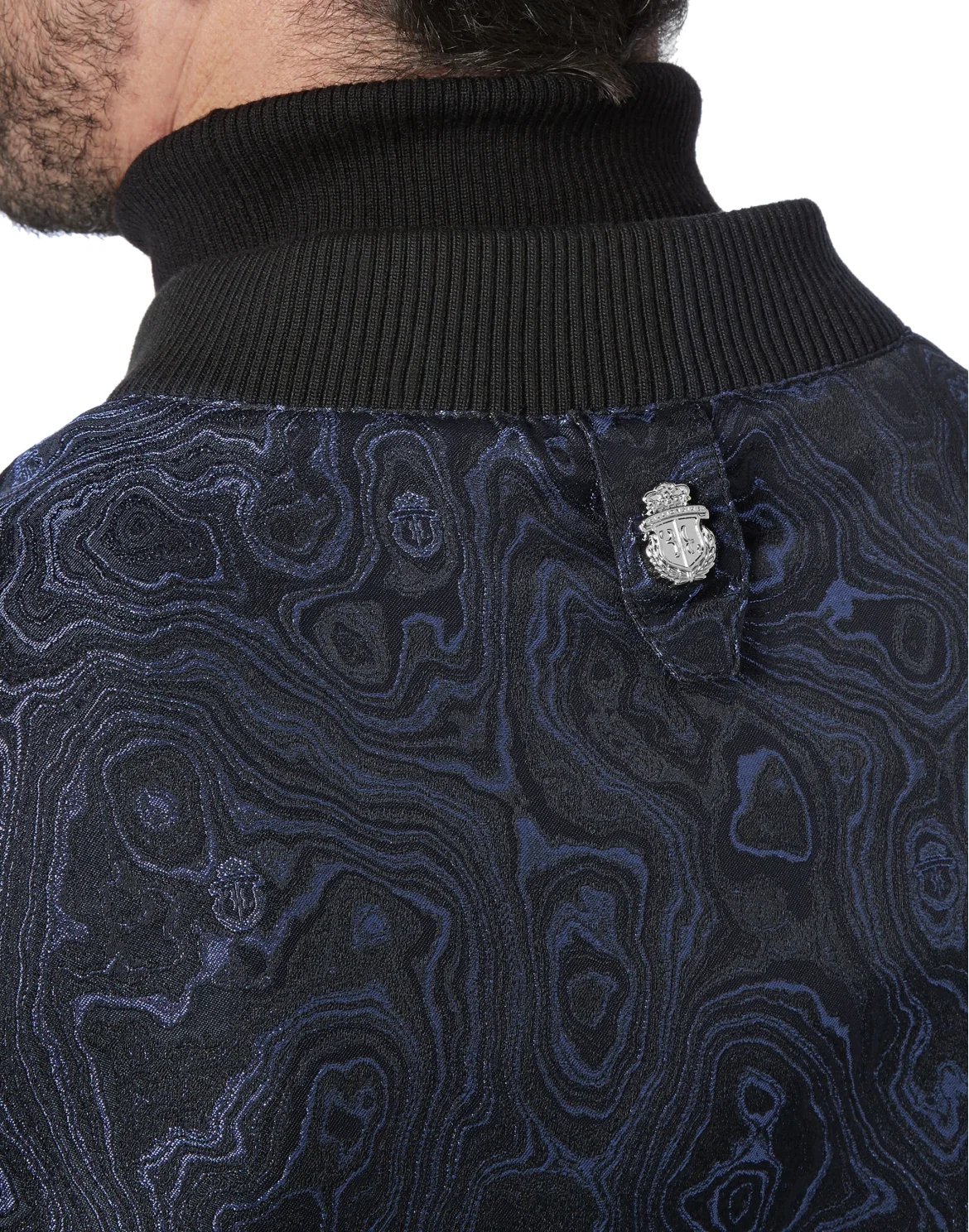 Bomber Marbled, цвет: Синий