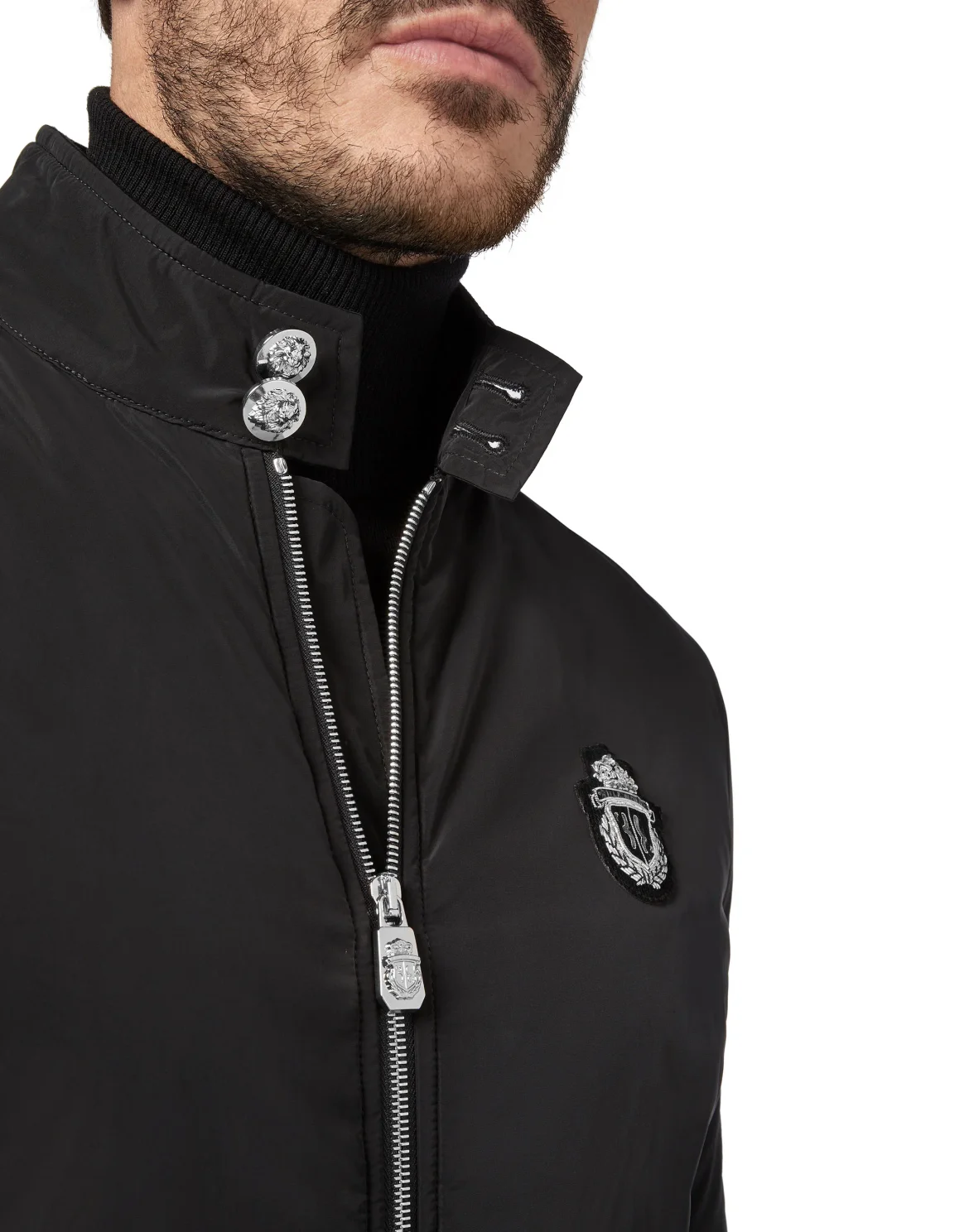 Bomber Crest, цвет: Черный