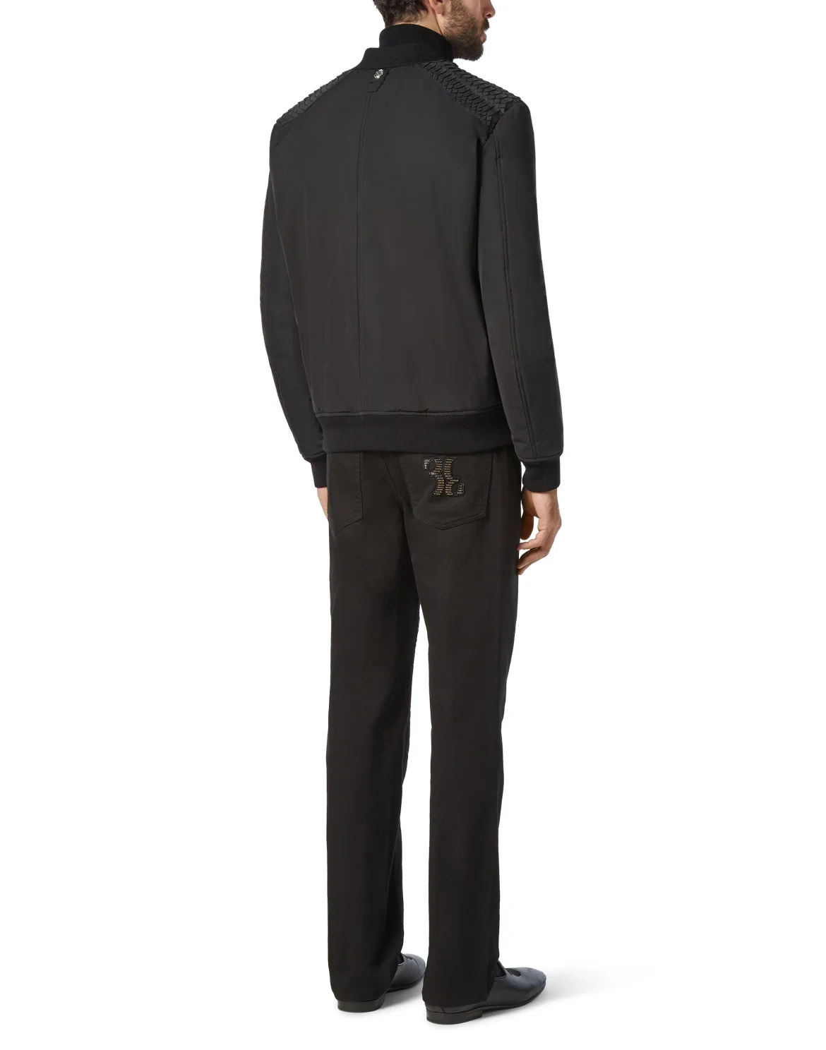 Bomber With Python Luxury, цвет: Черный