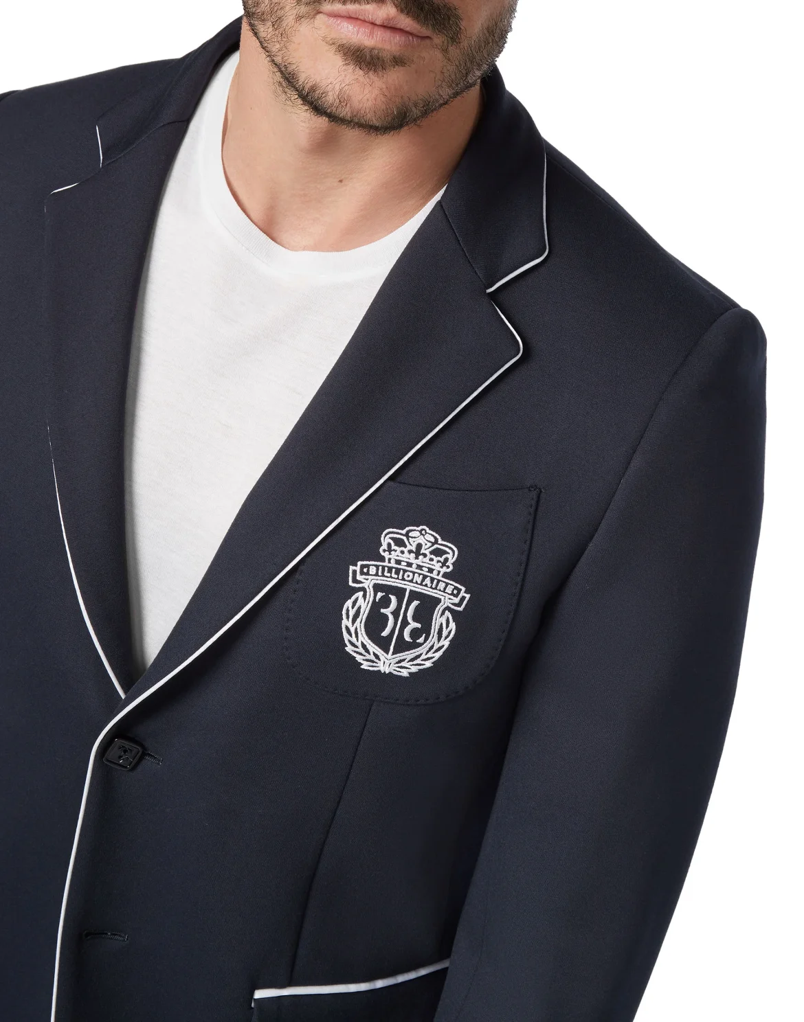 Blazer Tailored Fit Crest, цвет: Синий