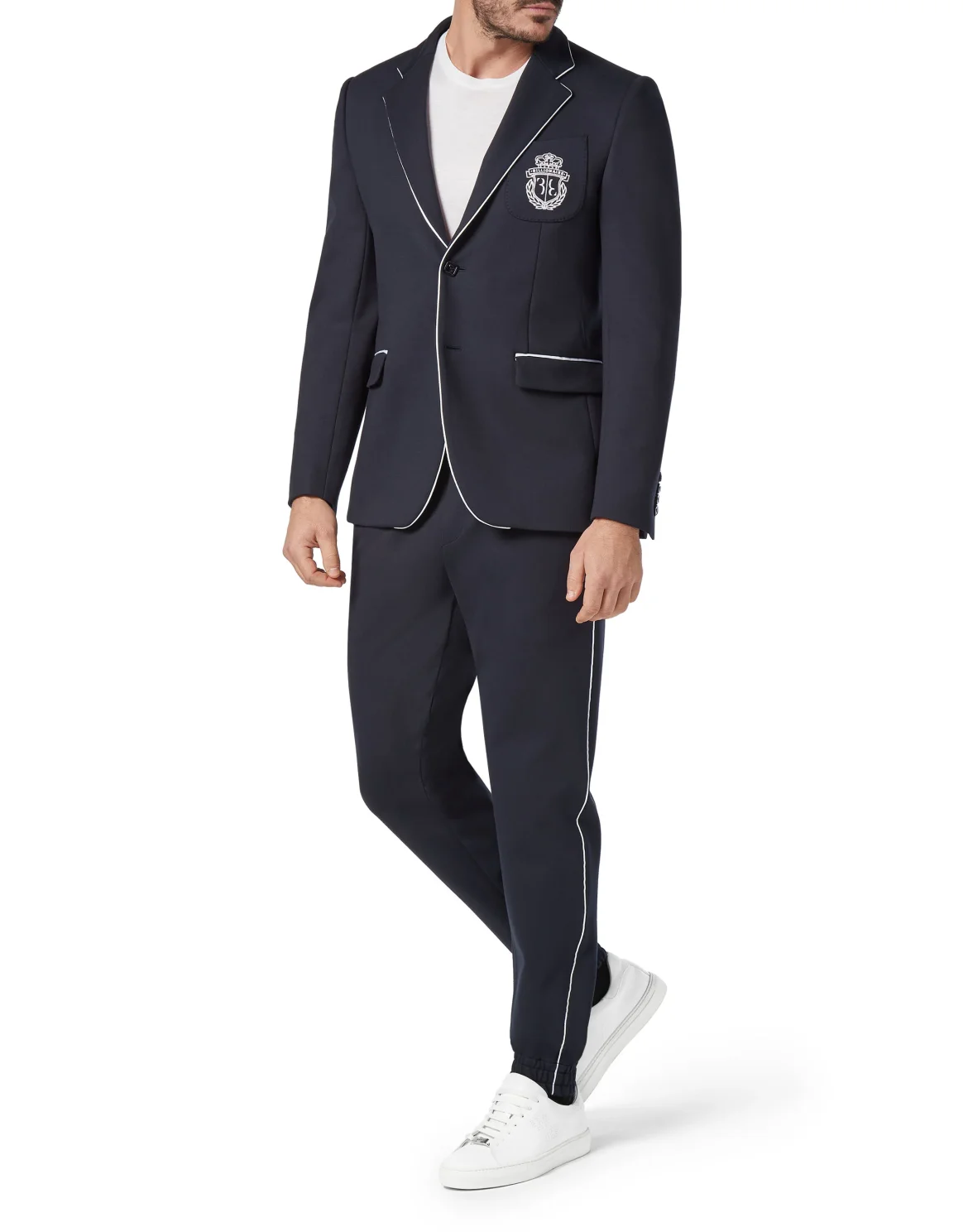 Blazer Tailored Fit Crest, цвет: Синий