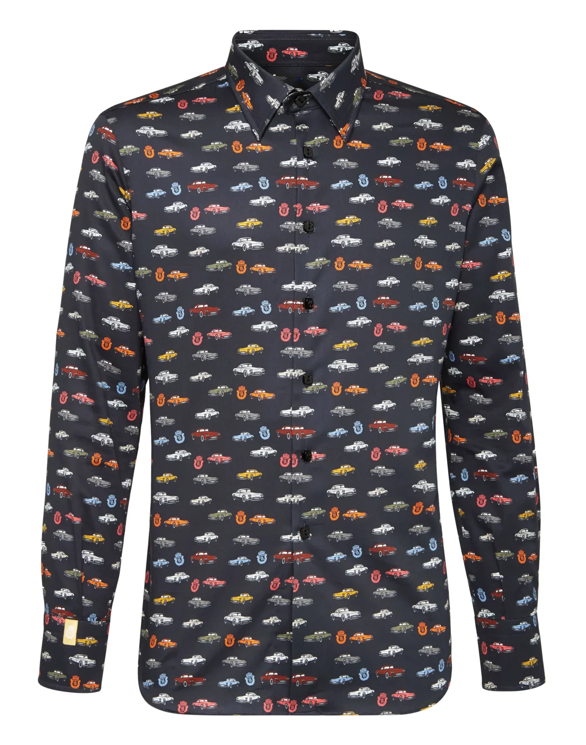 Shirt Silver Cut LS/Milano Cars Racing, цвет: Черный