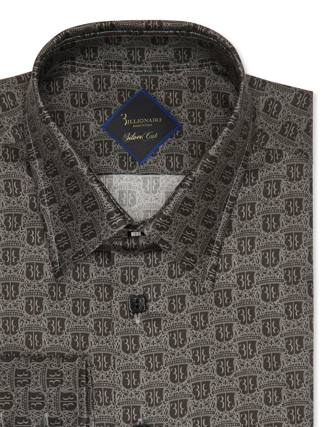 Shirt Silver Cut LS/Milano Crest, цвет: Черный