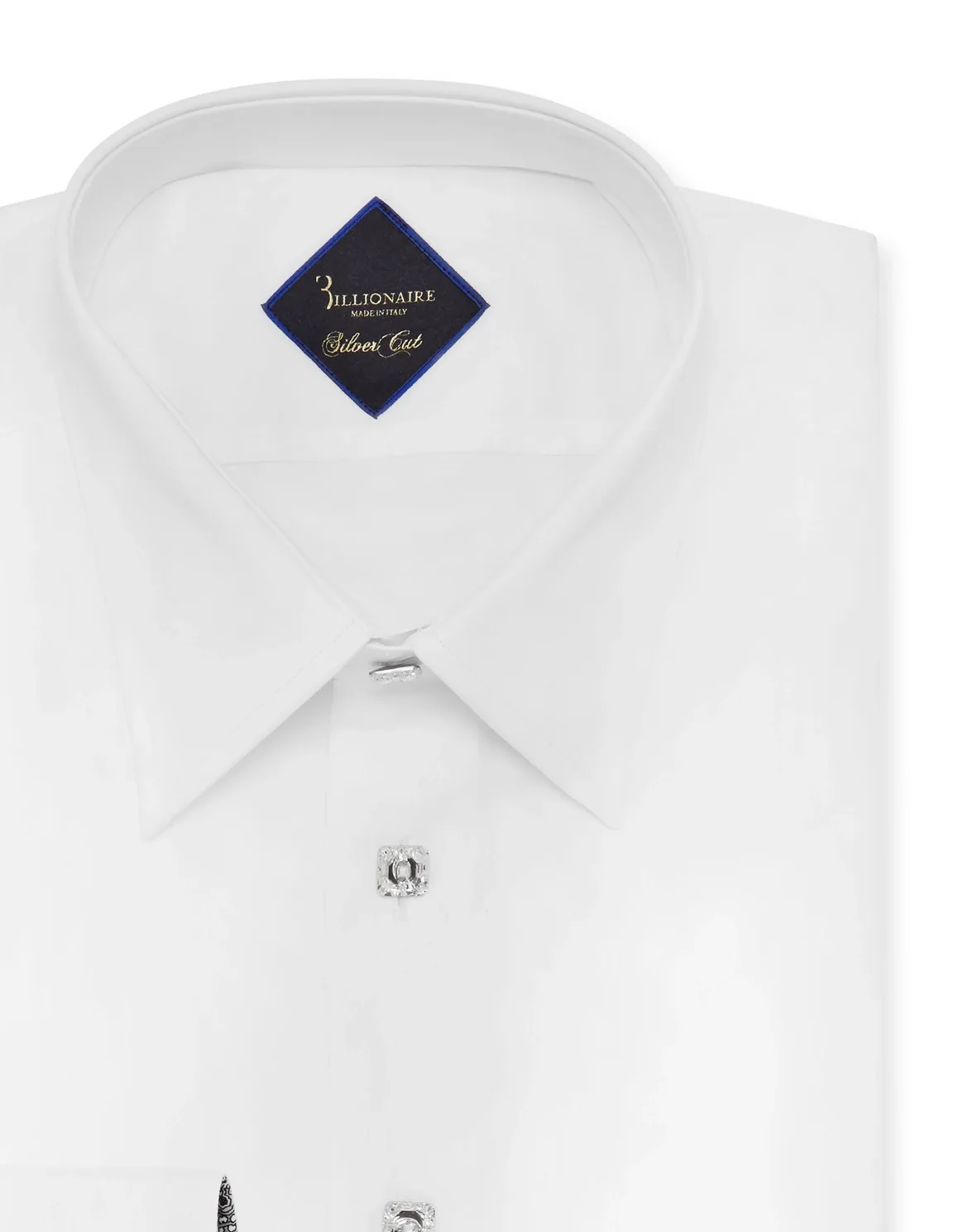 Shirt Silver Cut LS/Milano Paisley, цвет: Белый