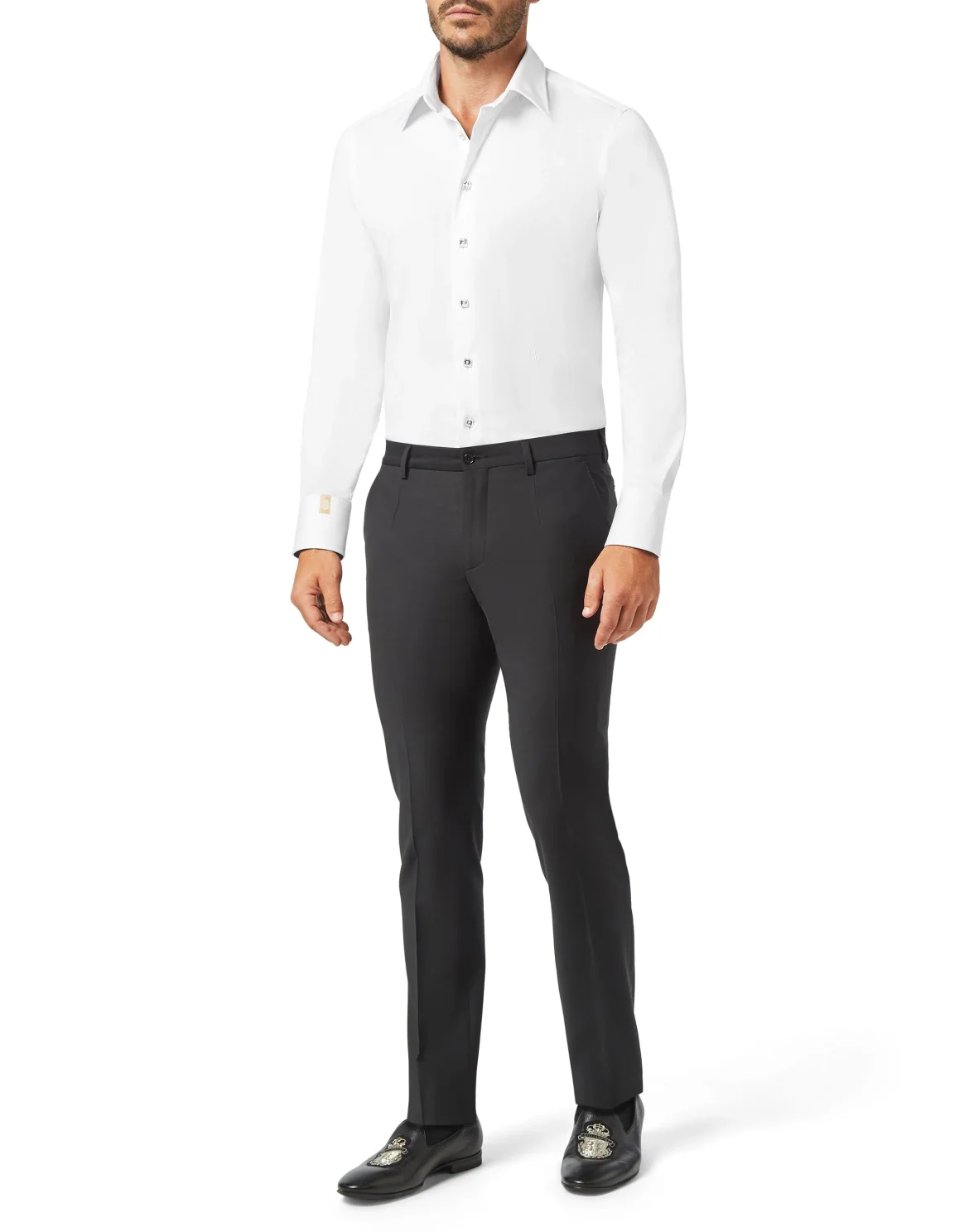 Shirt Gold Cut LS/Milano Paisley, цвет: Белый