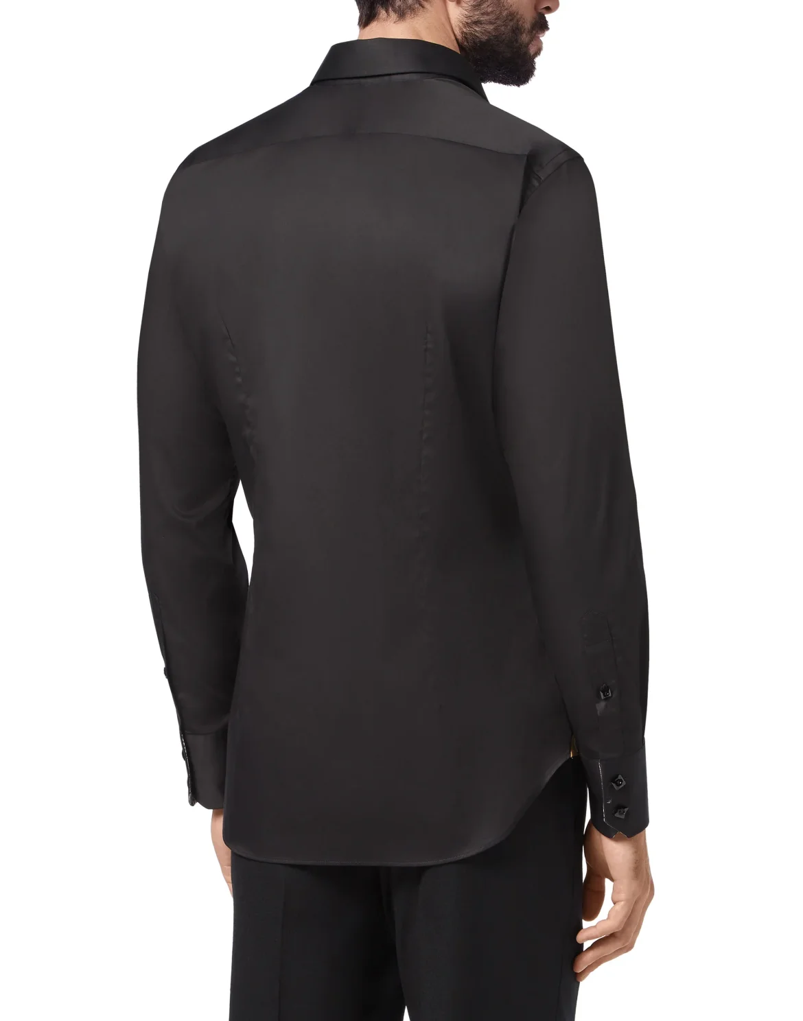 Shirt Gold Cut LS/Milano Paisley, цвет: Черный