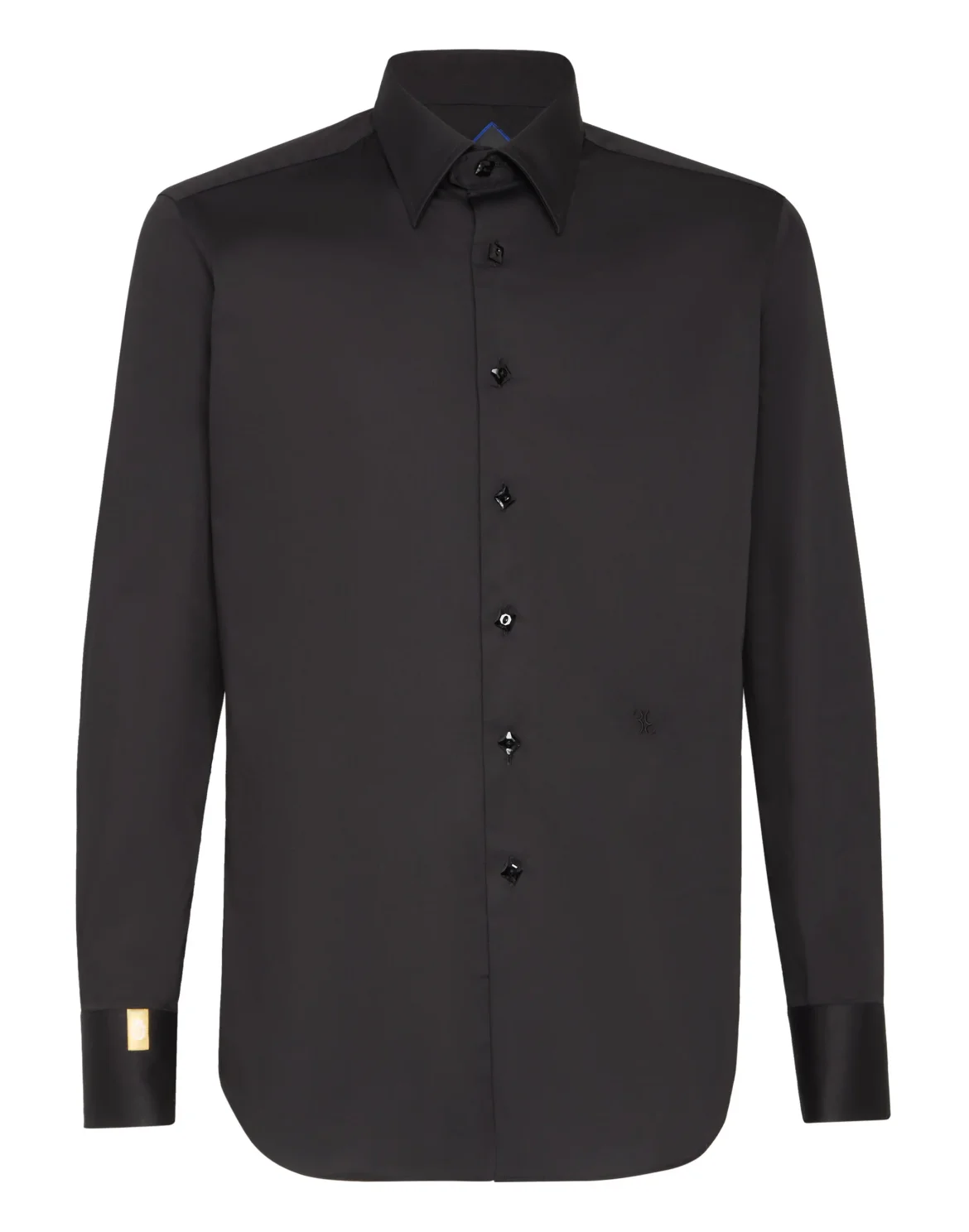 Shirt Gold Cut LS/Milano Paisley, цвет: Черный