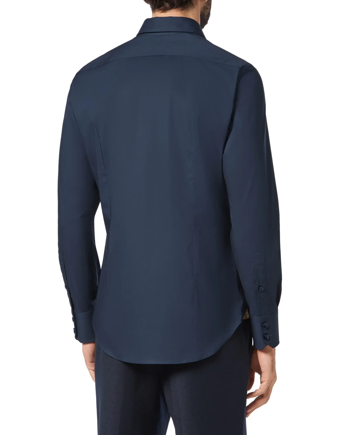 Shirt Silver Cut LS/Milano Crest, цвет: Синий