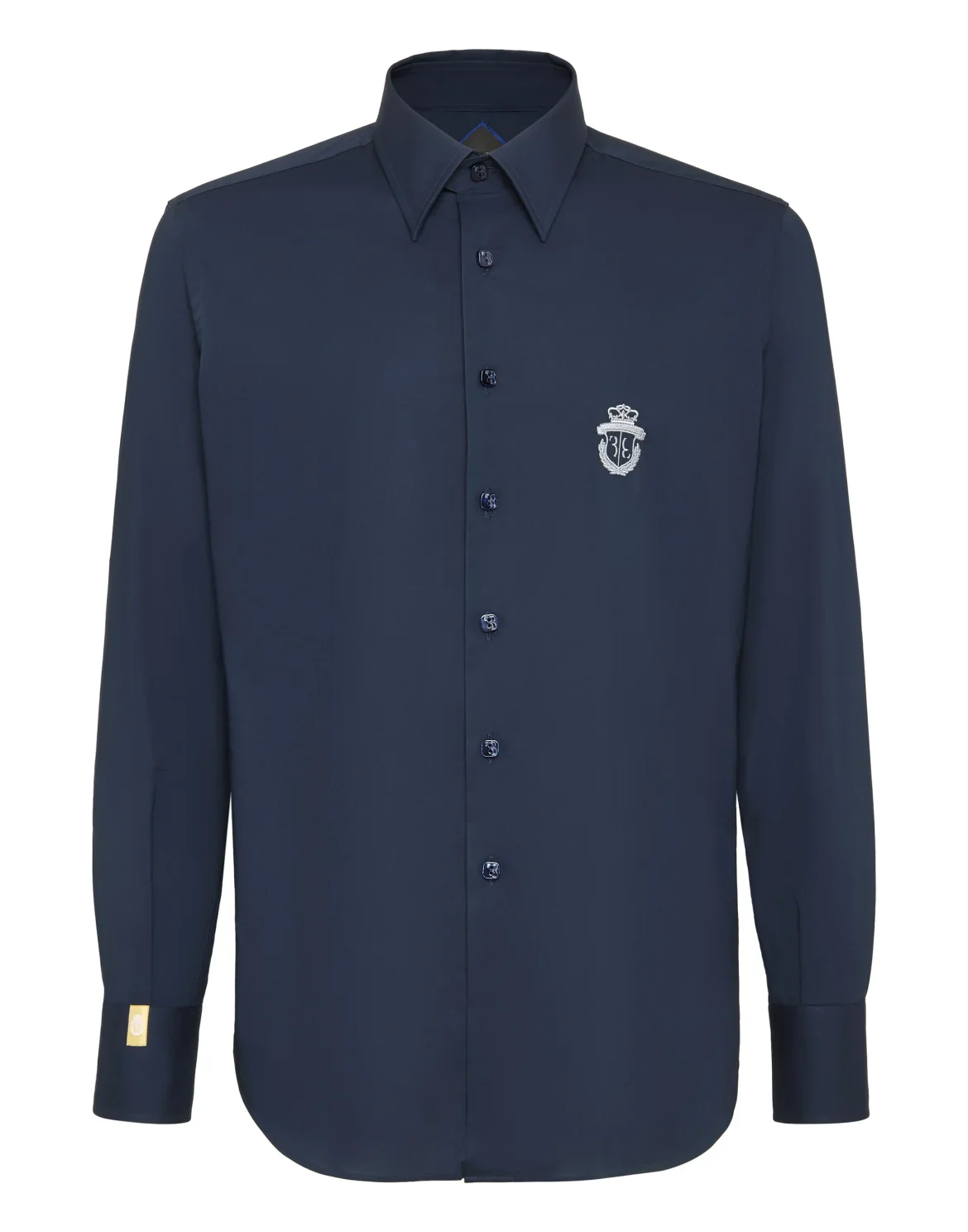 Shirt Silver Cut LS/Milano Crest, цвет: Синий