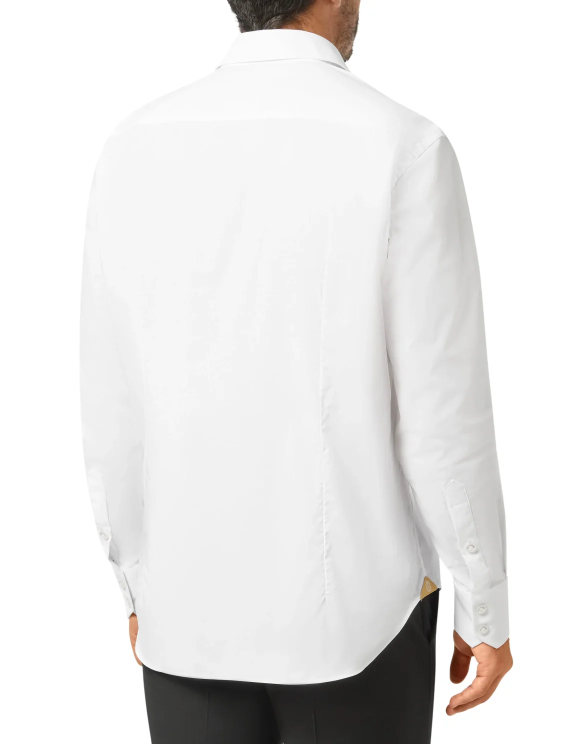 Shirt Gold Cut LS/Milano Crest, цвет: Белый
